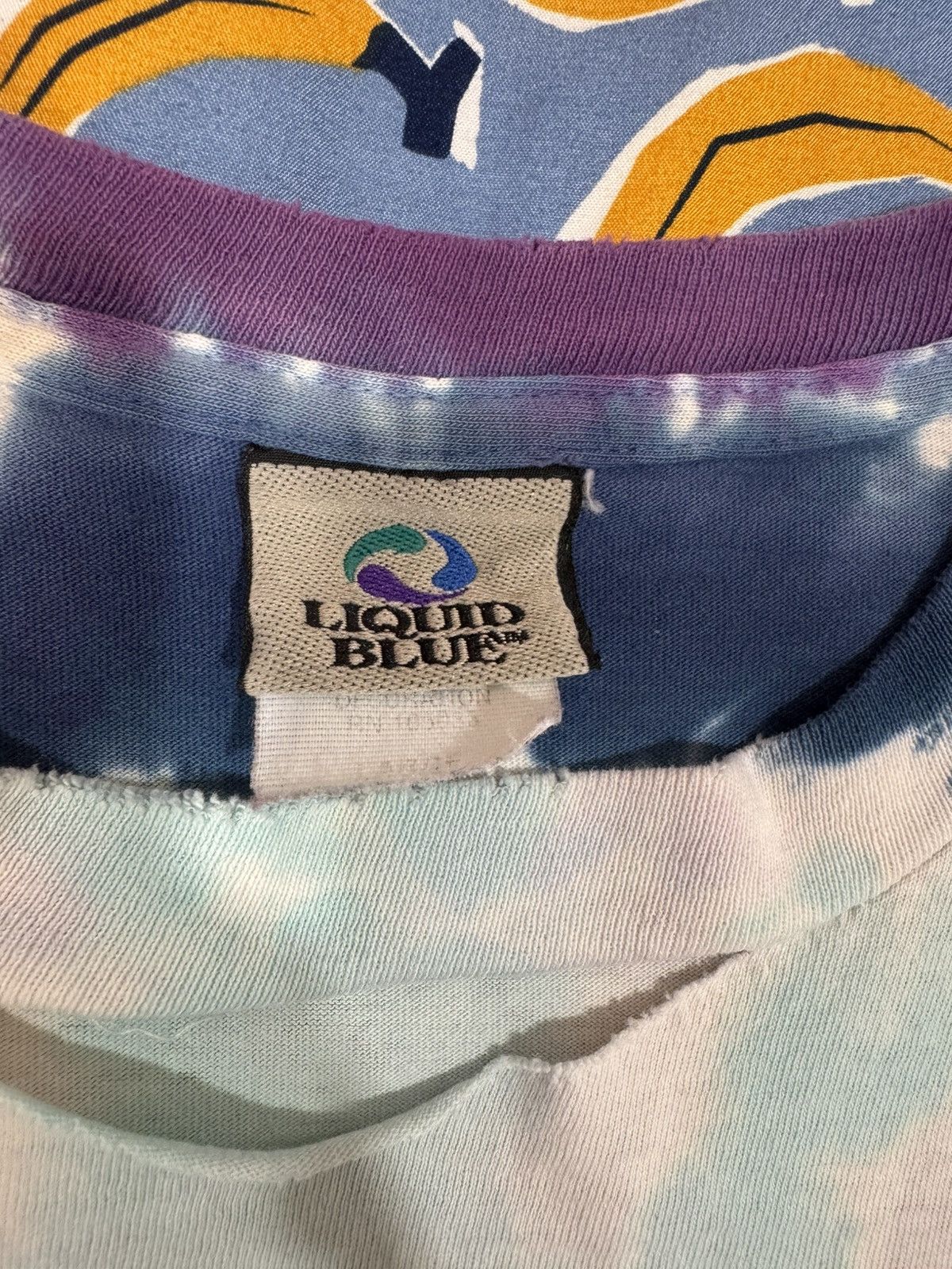 Grateful Dead Vintage Liquid Blue Grateful Dead Circus Shirt Size US L / EU 52-54 / 3 - 5 Thumbnail