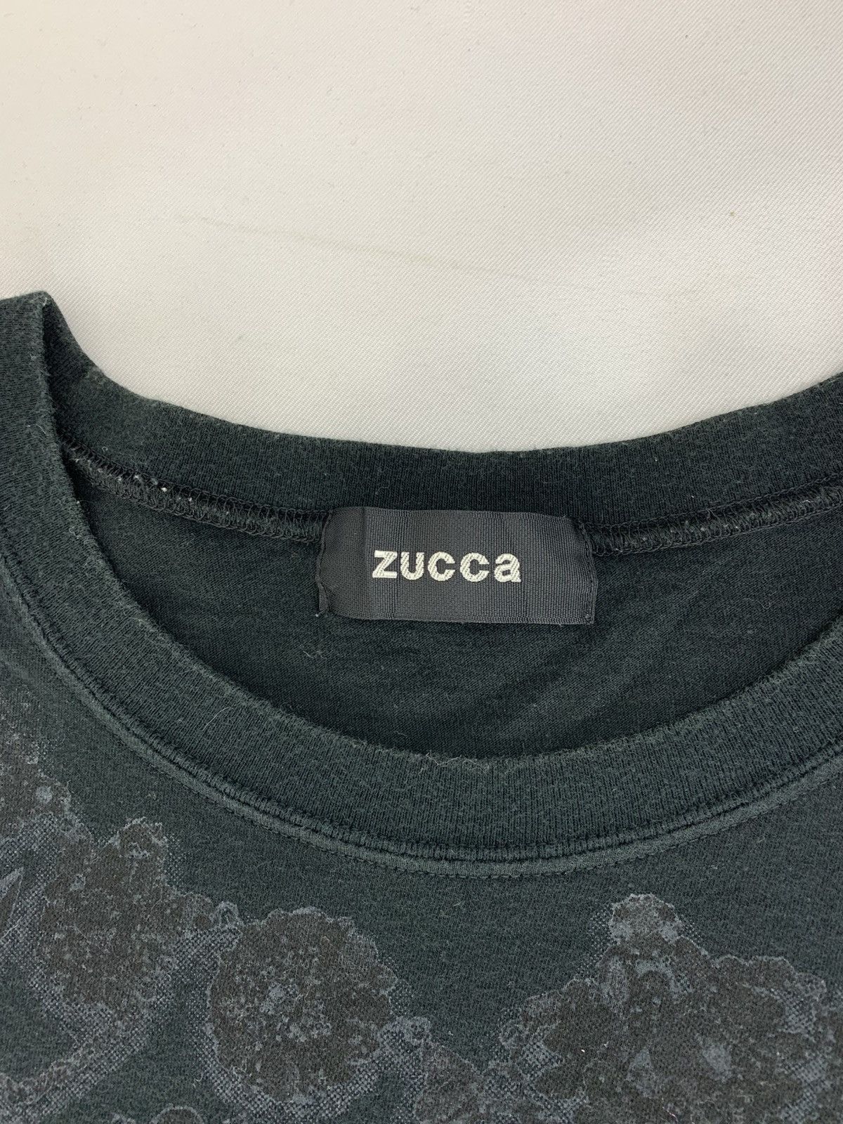 Zucca Zucca De Cabane Floral Lace Sleeveless Printed T-shirt Size US XXL / EU 58 / 5 - 5 Thumbnail