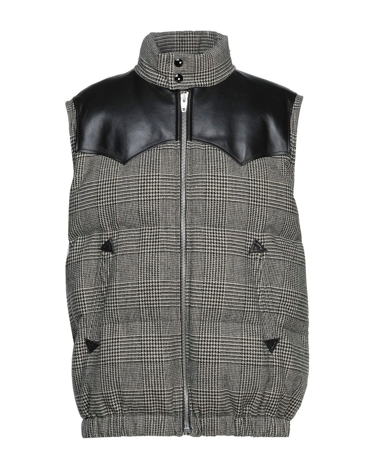 Celine $3.7k FW19 Celine Prince of Wales check leather puffa coat Size US M / EU 48-50 / 2 - 10 Thumbnail