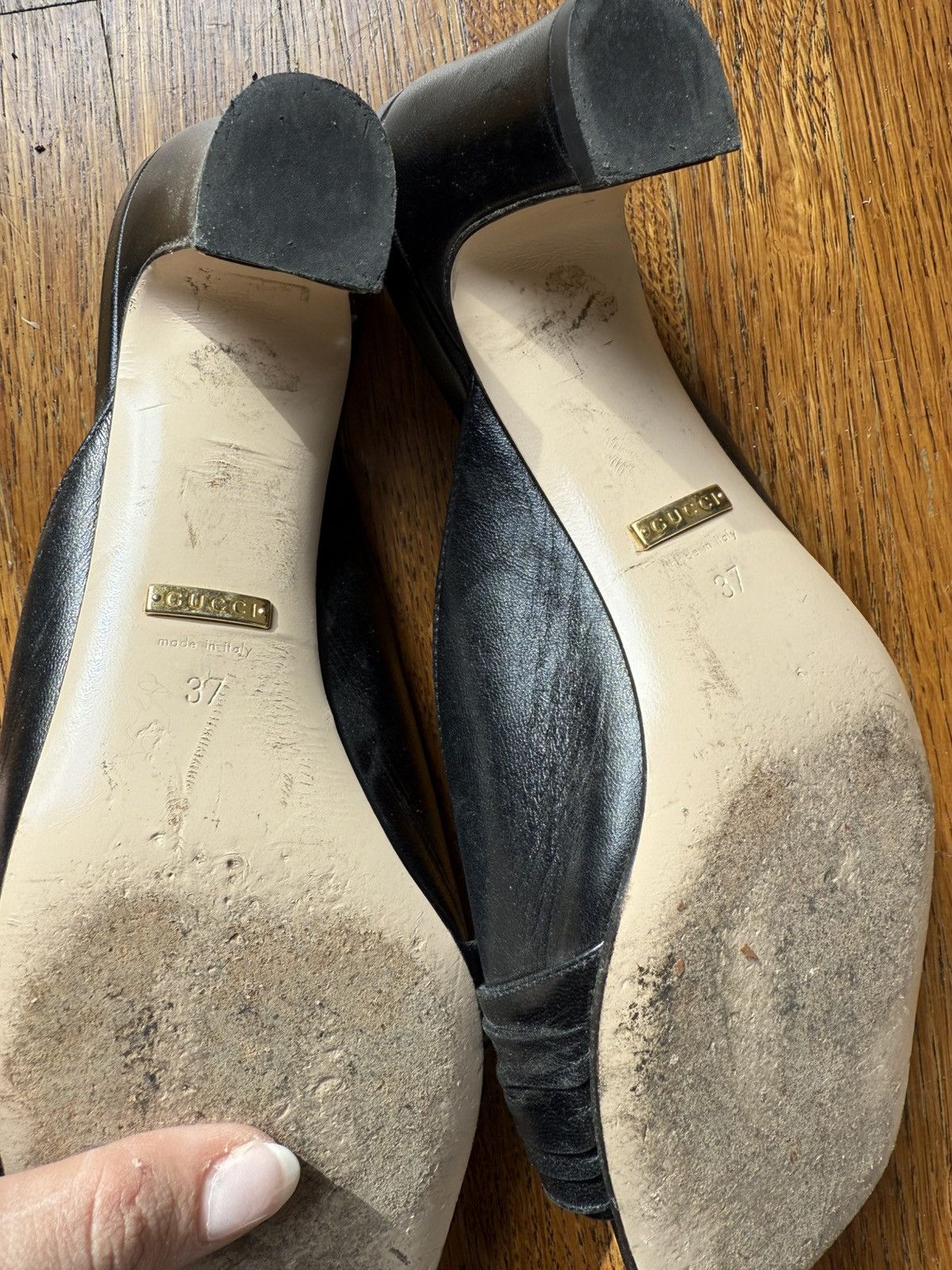 Gucci Gucci Half Moon Mules size 37 Size US 7 / IT 37 - 4 Thumbnail