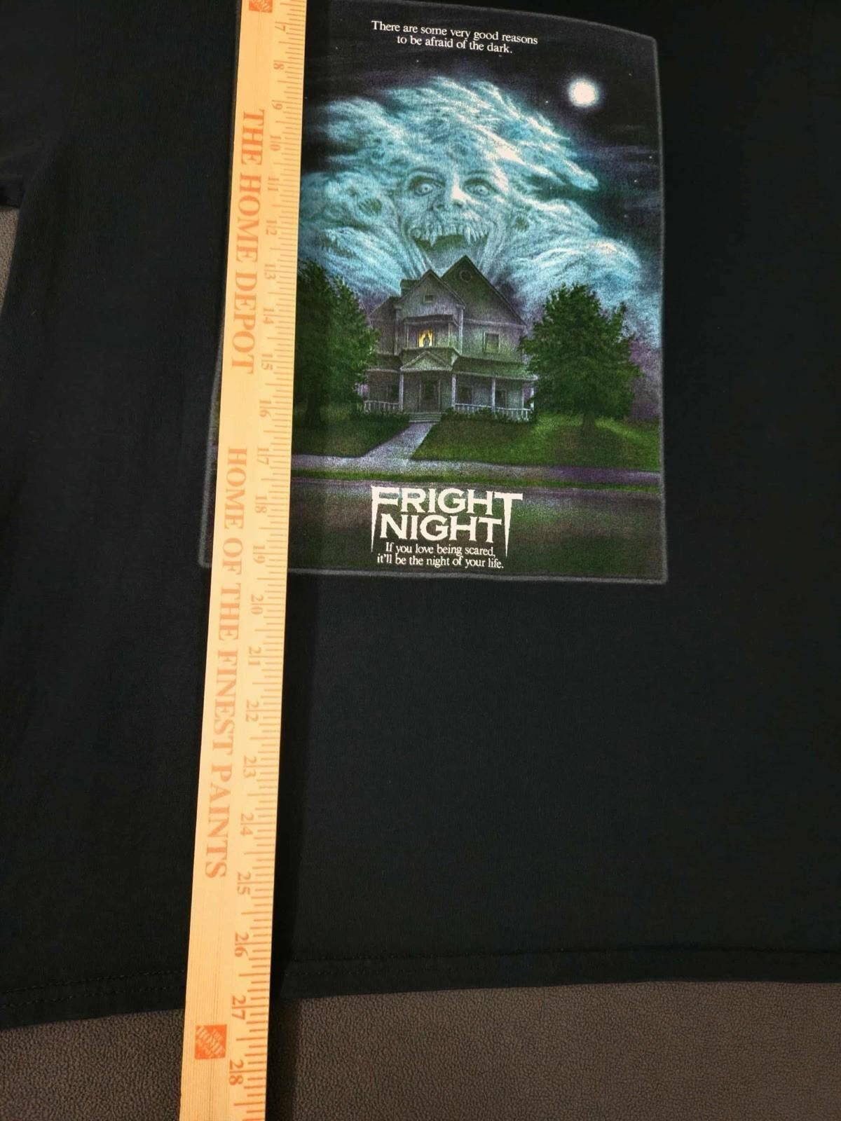 Other Vintage Fright Night Horror Movie T-Shirt 80s Poster sizeM#4 Size US M / EU 48-50 / 2 - 3 Thumbnail