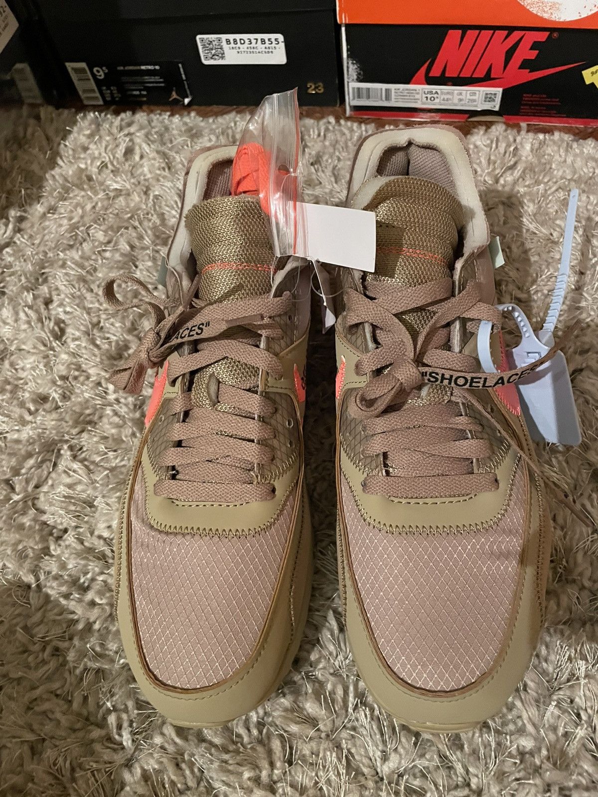 Nike × Off-White OFF WHITE x Air Max 90 The 10 Size US 9.5 / EU 42-43 - 5 Thumbnail