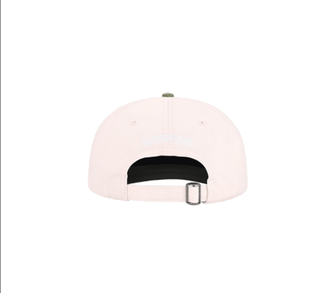 Supreme Supreme Pigment Coated 2-Tone S Logo 6-Panel Pink | Grailed