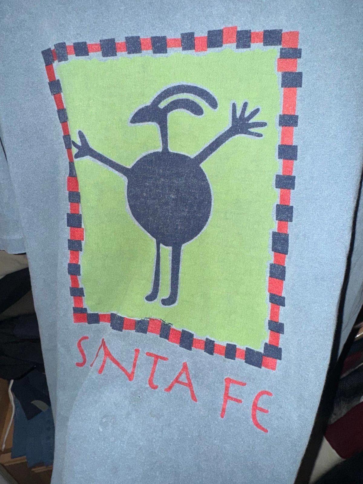 Anvil 90s Stussy Style Santa Fe Surfer Ocean Shirt Anvil Sz L Size US L / EU 52-54 / 3 - 3 Thumbnail