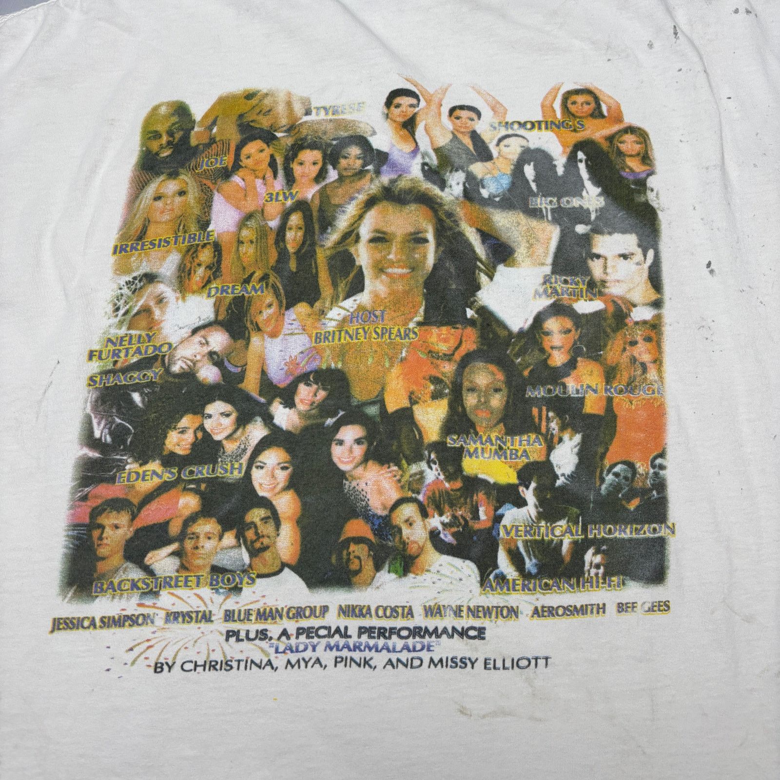 Gildan VTG Wango Tango Shirt 2XL Britney Spears Backstreet Boys Size US XXL / EU 58 / 5 - 4 Thumbnail