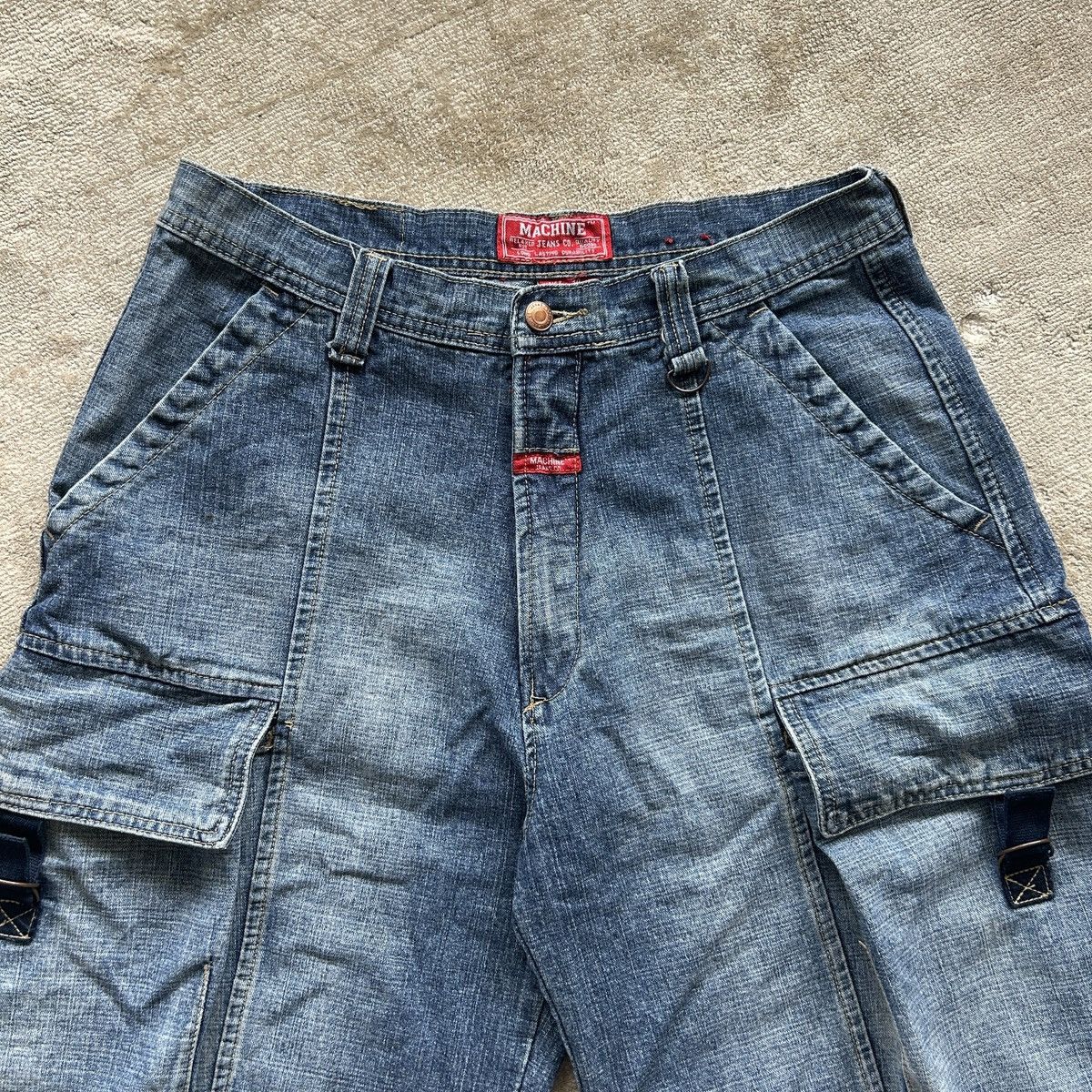 JNCO Machine Y2K Cargo Skate Jorts Size US 34 / EU 50 - 3 Thumbnail
