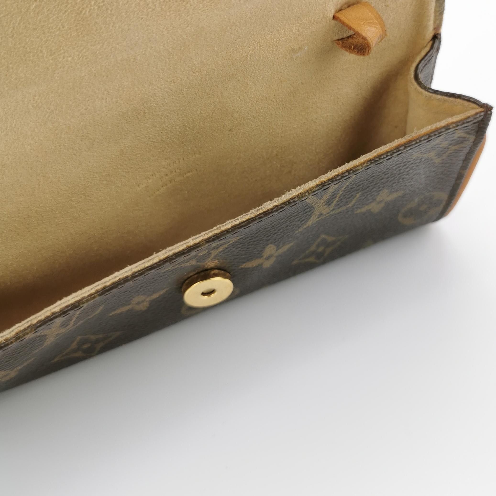 Louis Vuitton Louis Vuitton (LV) Twin Vegetable Tanned Leather Monogram P Size ONE SIZE - 4 Thumbnail
