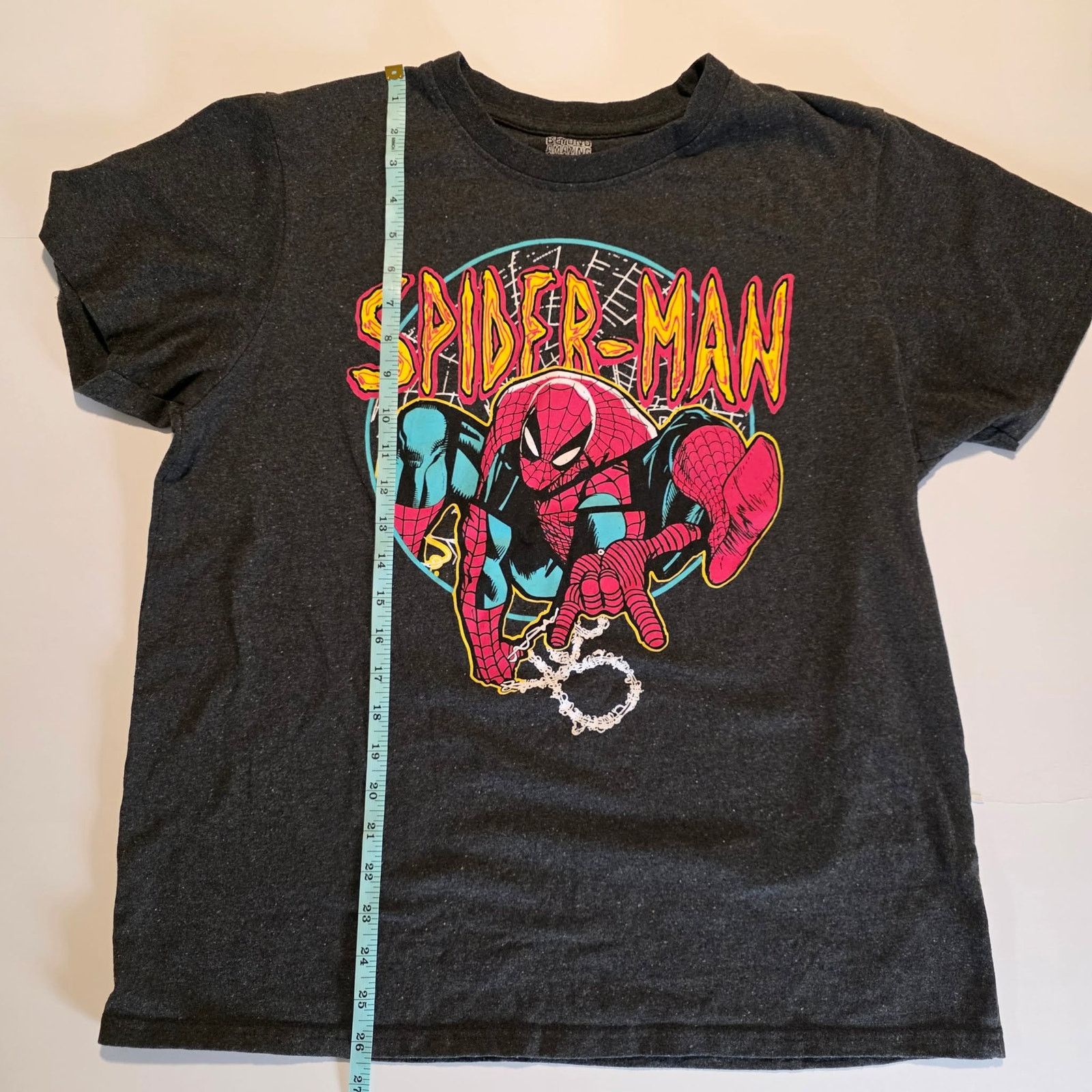 Marvel Comics Spider Man Shirt Mens XL Dark Gray Marvel Beyond Amazing Tee Size US XL / EU 56 / 4 - 1 Thumbnail