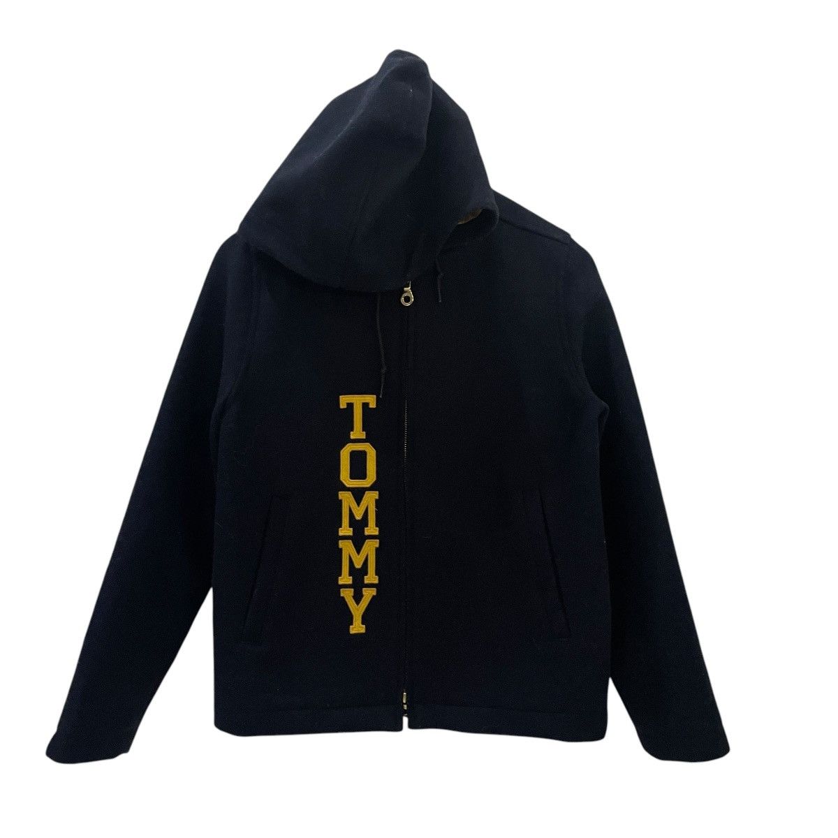 Tommy Hilfiger Vintage Tommy Embroidery Big Logo Jacket Size L / US 10 / IT 46 - 1 Thumbnail