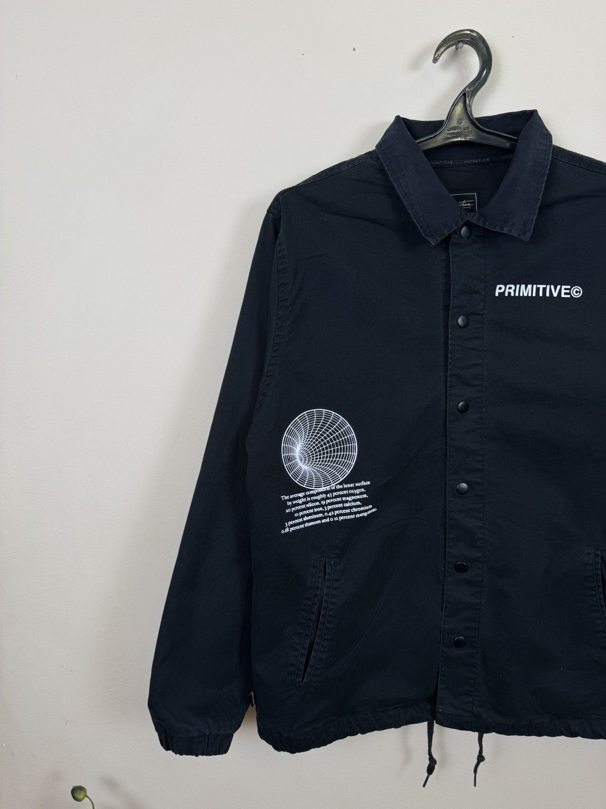 Primitive Primitive Moon Coach Jacket Skateboarding Streetwear L Hype Size US L / EU 52-54 / 3 - 11 Thumbnail
