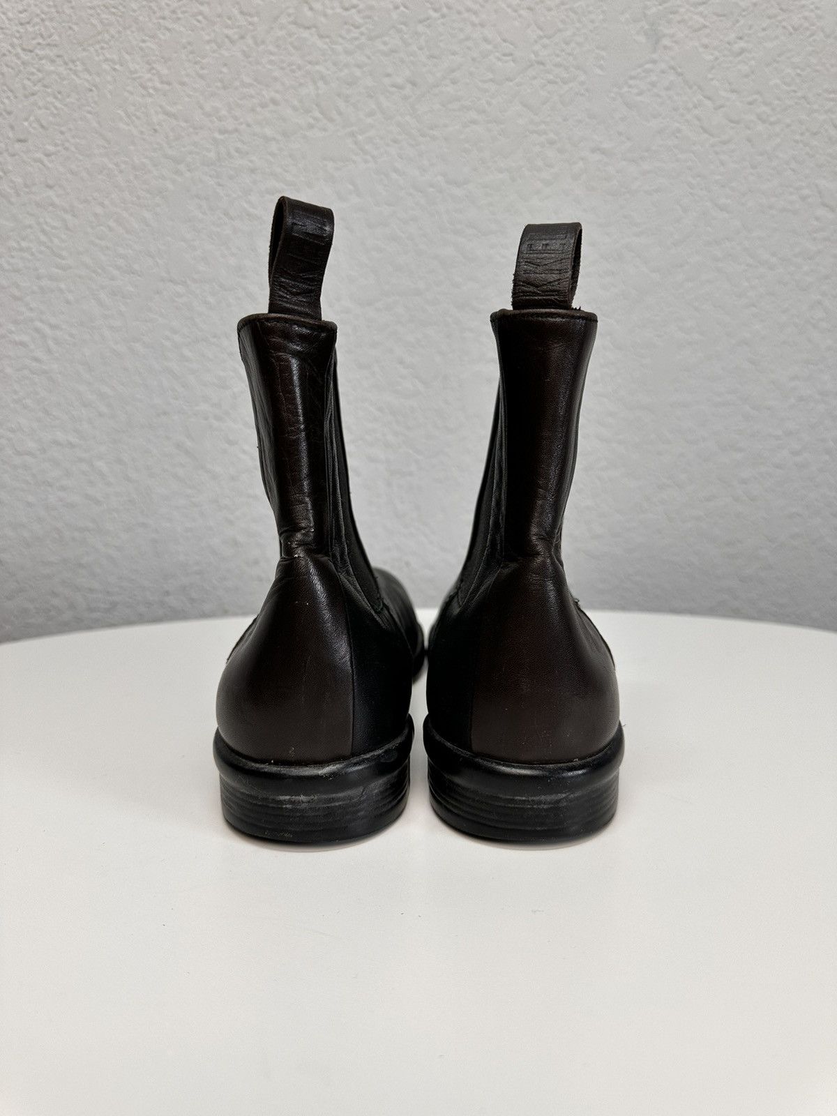 Dirk Bikkembergs Bikkembergs Brown Leather Chelsea Boots Minimal Italy Size US 6 / IT 36 - 4 Thumbnail