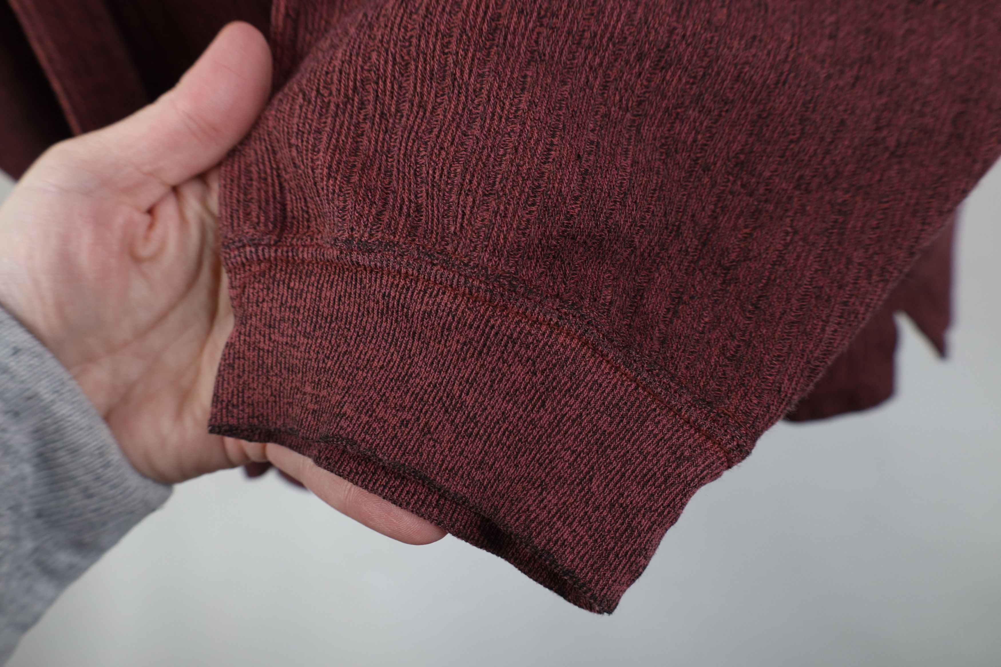 Vintage Vintage 90s Streetwear Heavy Knit Long Sleeve Henley T-Shirt Size US L / EU 52-54 / 3 - 9 Thumbnail