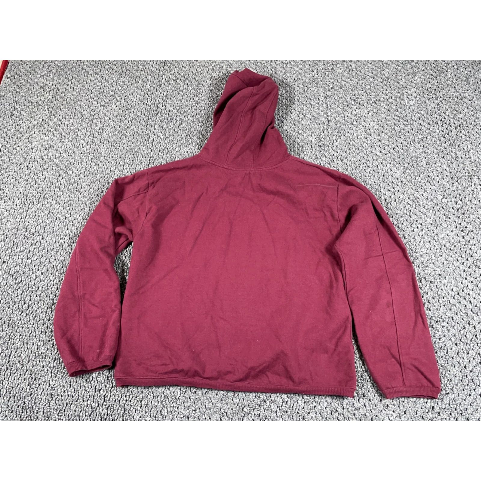 Etro Renegade Retro Cape Cod Hoodie Pullover Adult Large Dark Red Graphic Sweatshirt Mens Size US L / EU 52-54 / 3 - 2 Thumbnail
