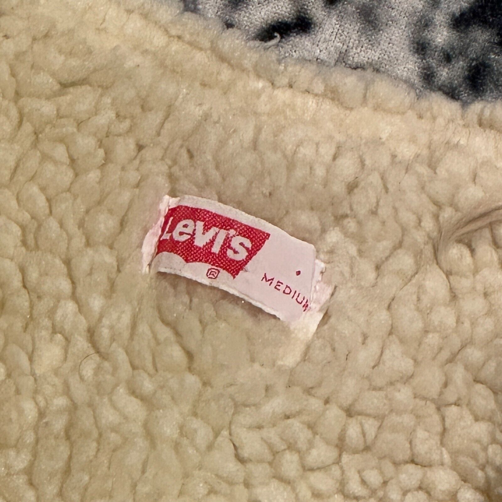 Levi's × Vintage Levis Baby Blue Cotton Vest Sherpa Jacket Size M Vintage Size US M / EU 48-50 / 2 - 7 Thumbnail