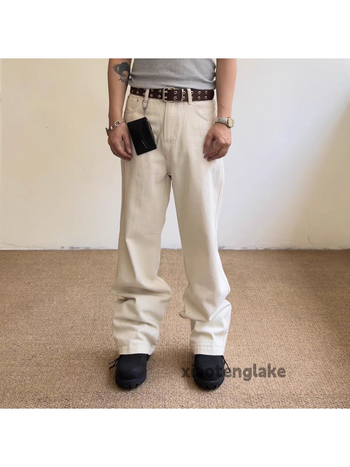 Vintage zx loose baggy Balenciaga offwhite style y2k hiphop pants Size US 30 / EU 46 - 6 Thumbnail