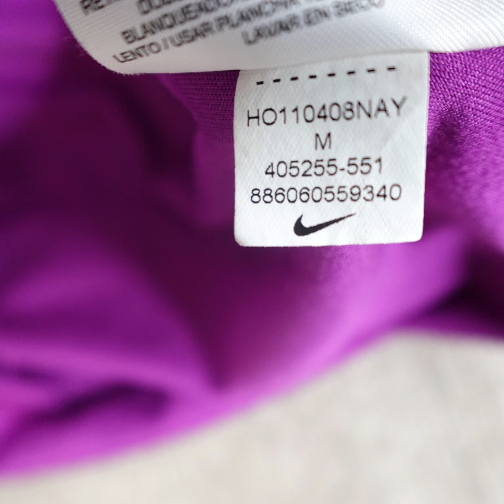 Nike Nike Dri-Fit Shirt Womens Medium Pink Purple Miler 405255-551 Regular Size T-Shirt Nike Elasto... Size M / US 6-8 / IT 42-44 - 5 Thumbnail