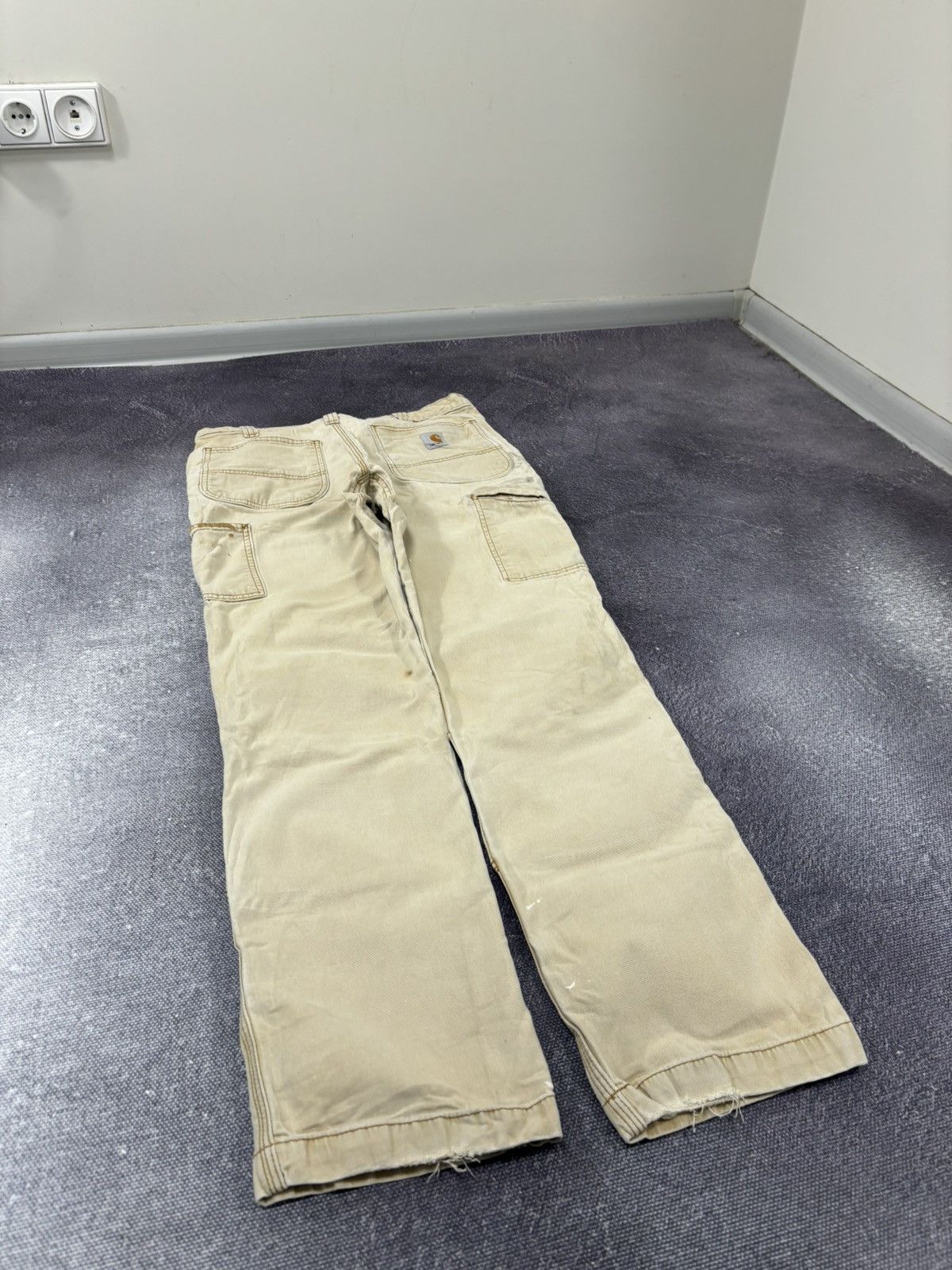 Carhartt Vintage Carhartt Double Knee Workwear Faded Utility Pants Size US 32 / EU 48 - 13 Thumbnail