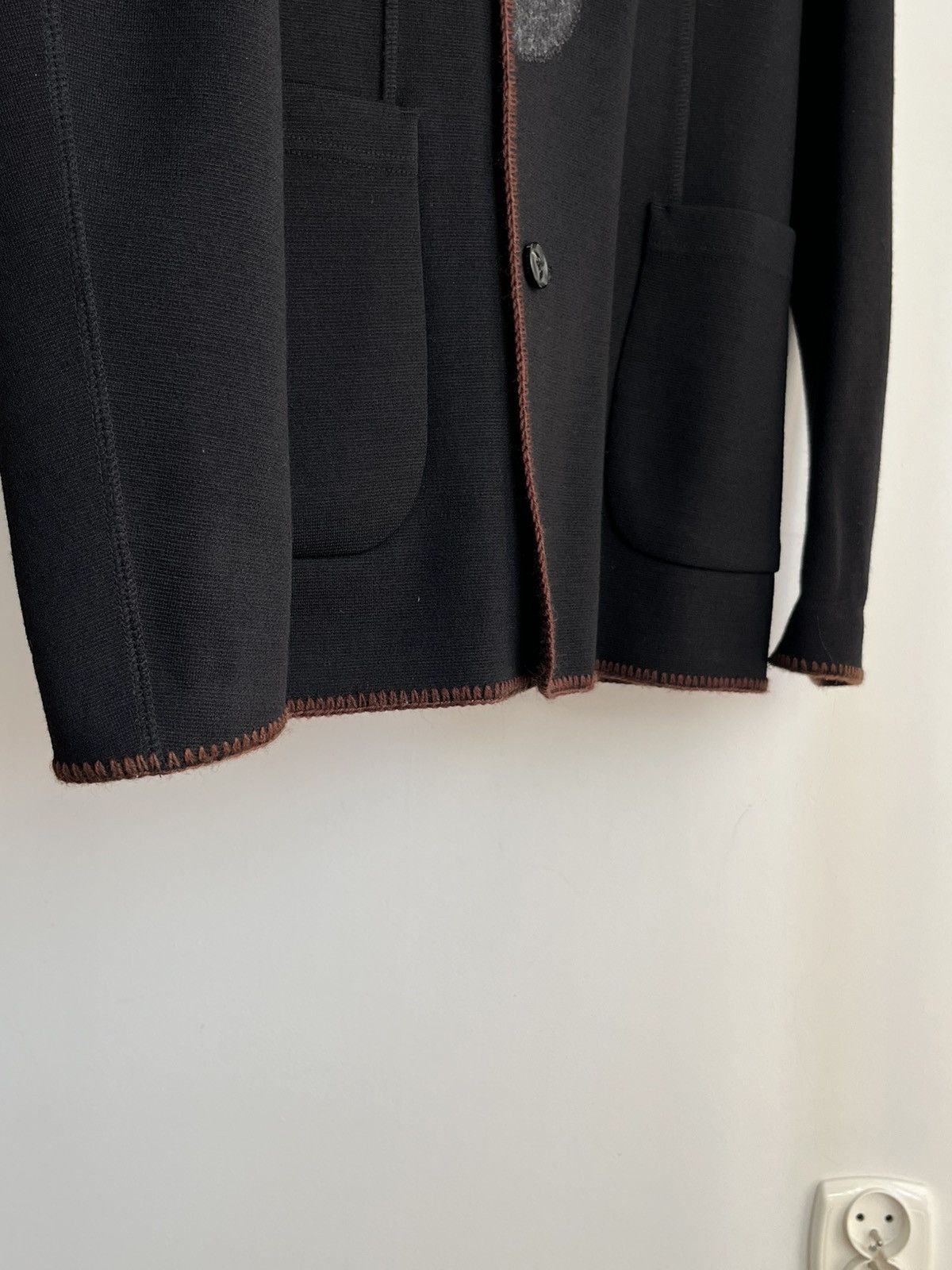 Kolor Kolor by Junichi Abe AW15 runway wool double breasted blazer Size 52R - 6 Thumbnail