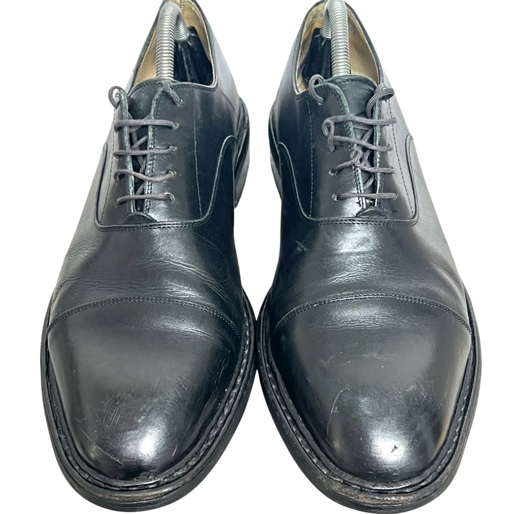 Paraboot Paraboot Shoes Derby Cap Toe Oxford Black Men US 9 UK 8 Leather Made in France Size ONE SIZE - 6 Thumbnail