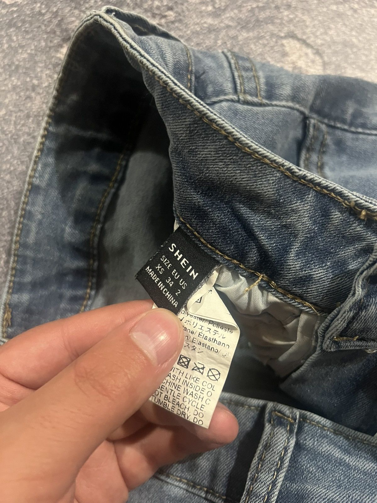 Vintage CRAZY Hysteric Glamour Style Vintage Flared Y2K Opium Jeans Size US 28 / EU 44 - 5 Thumbnail