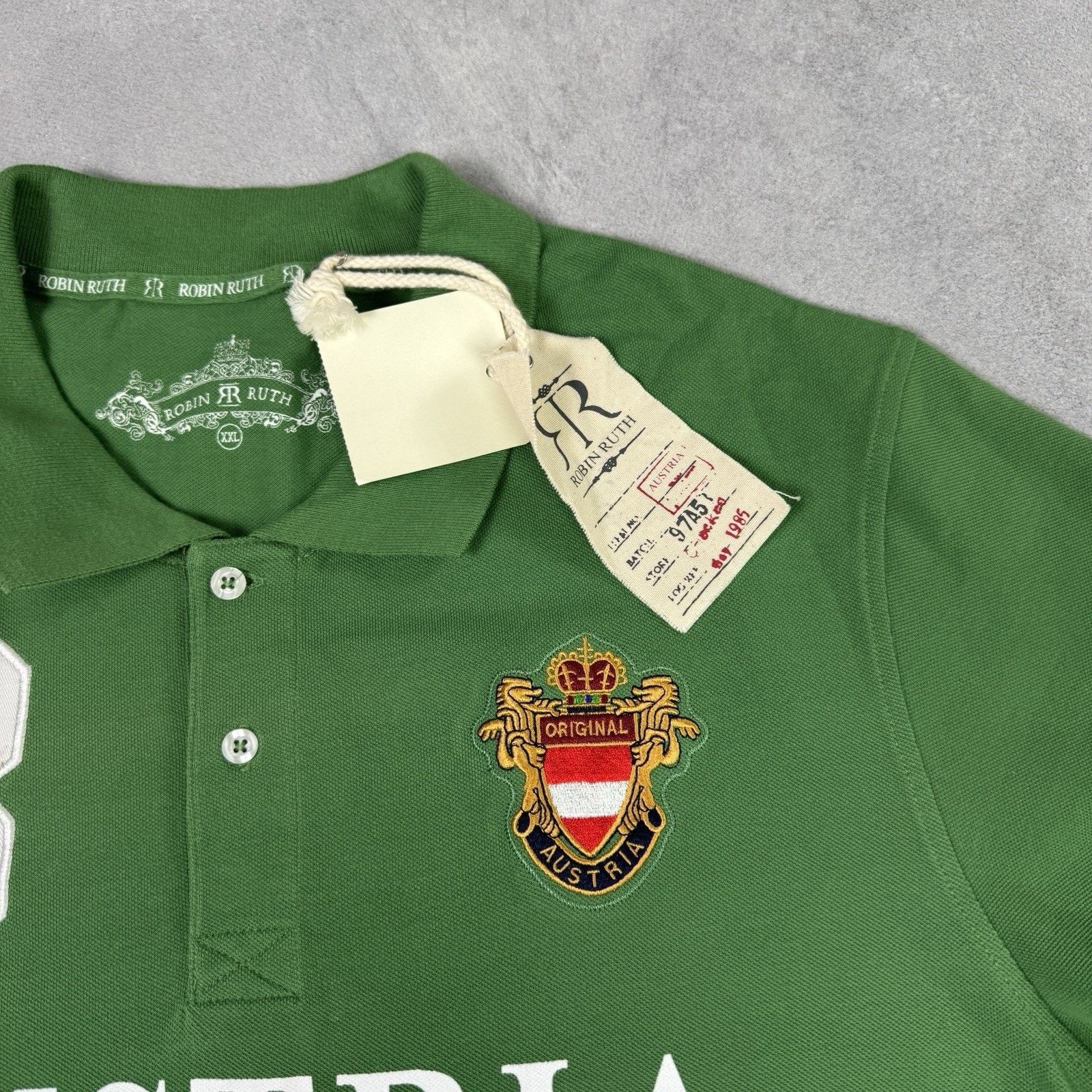 Robin Ruth Robin Ruth Austria #3 Polo T Shirt Chief Keef HipHop Men Rap Size US XXL / EU 58 / 5 - 3 Thumbnail