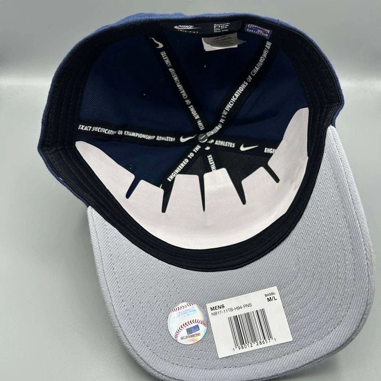 Nike Houston Astros x Nike Rise Flex Hat Men M-L Stretch Fitted Size ONE SIZE - 3 Thumbnail