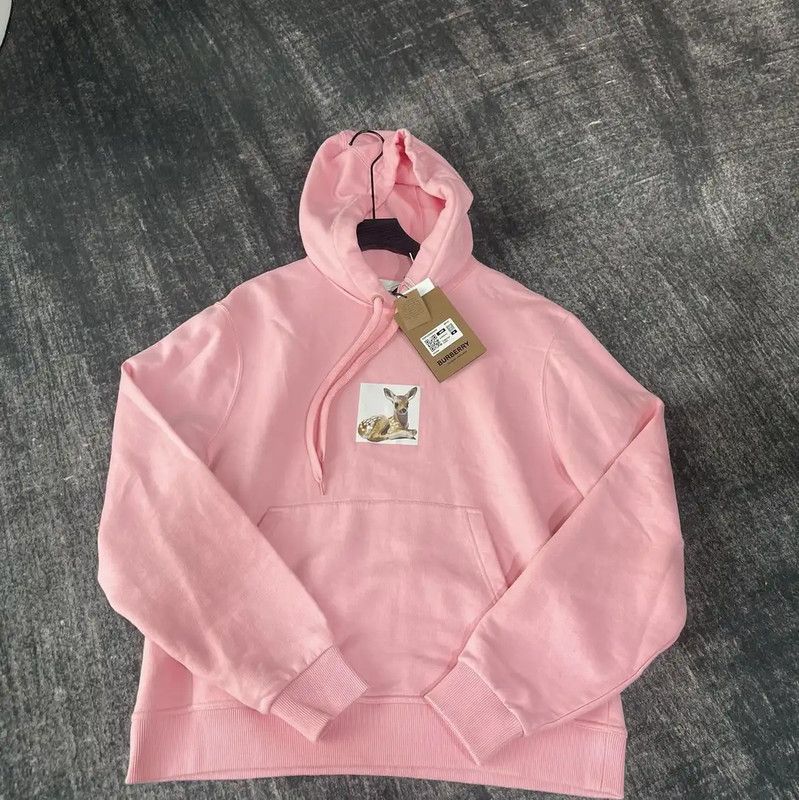 Burberry Burberry Pink Animal Hoodie for Women Size M / US 6-8 / IT 42-44 - 1 Thumbnail