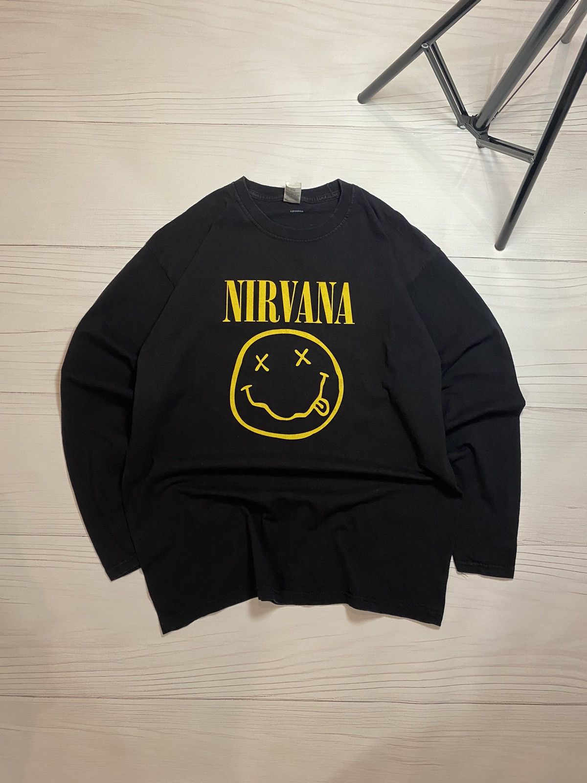 Vintage Nirvana Long Sleeve Shirt | Grailed