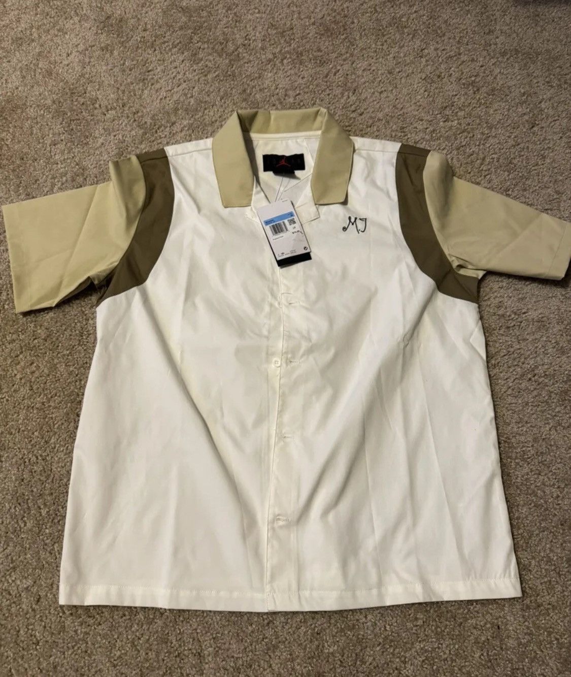 Jordan Brand Jordan Button-Up Shirt Medium Size M / US 6-8 / IT 42-44 - 1 Thumbnail