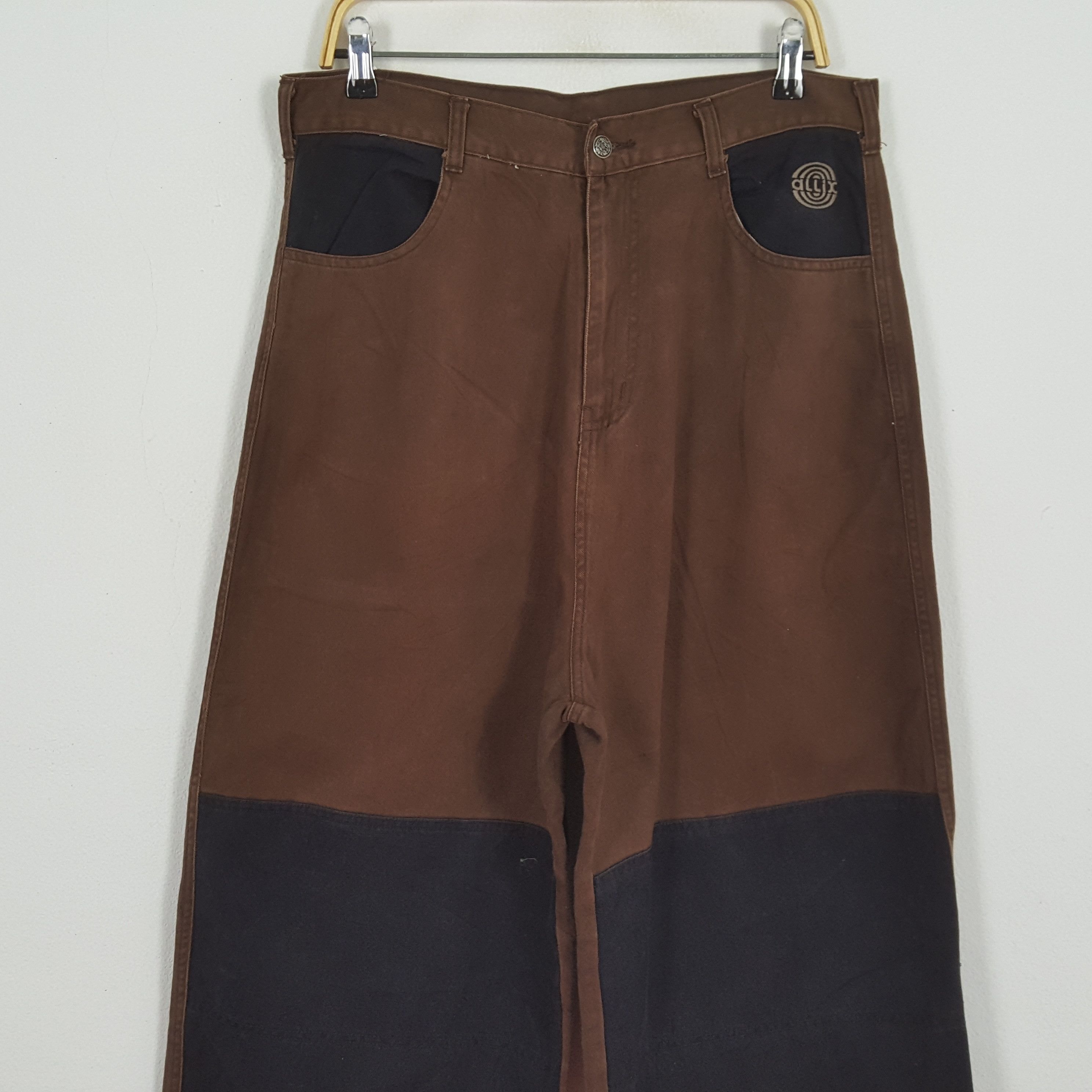 Vintage Vintage ALLX Skateboard Streetwear Style Baggy Pants Size US 33 - 2 Thumbnail