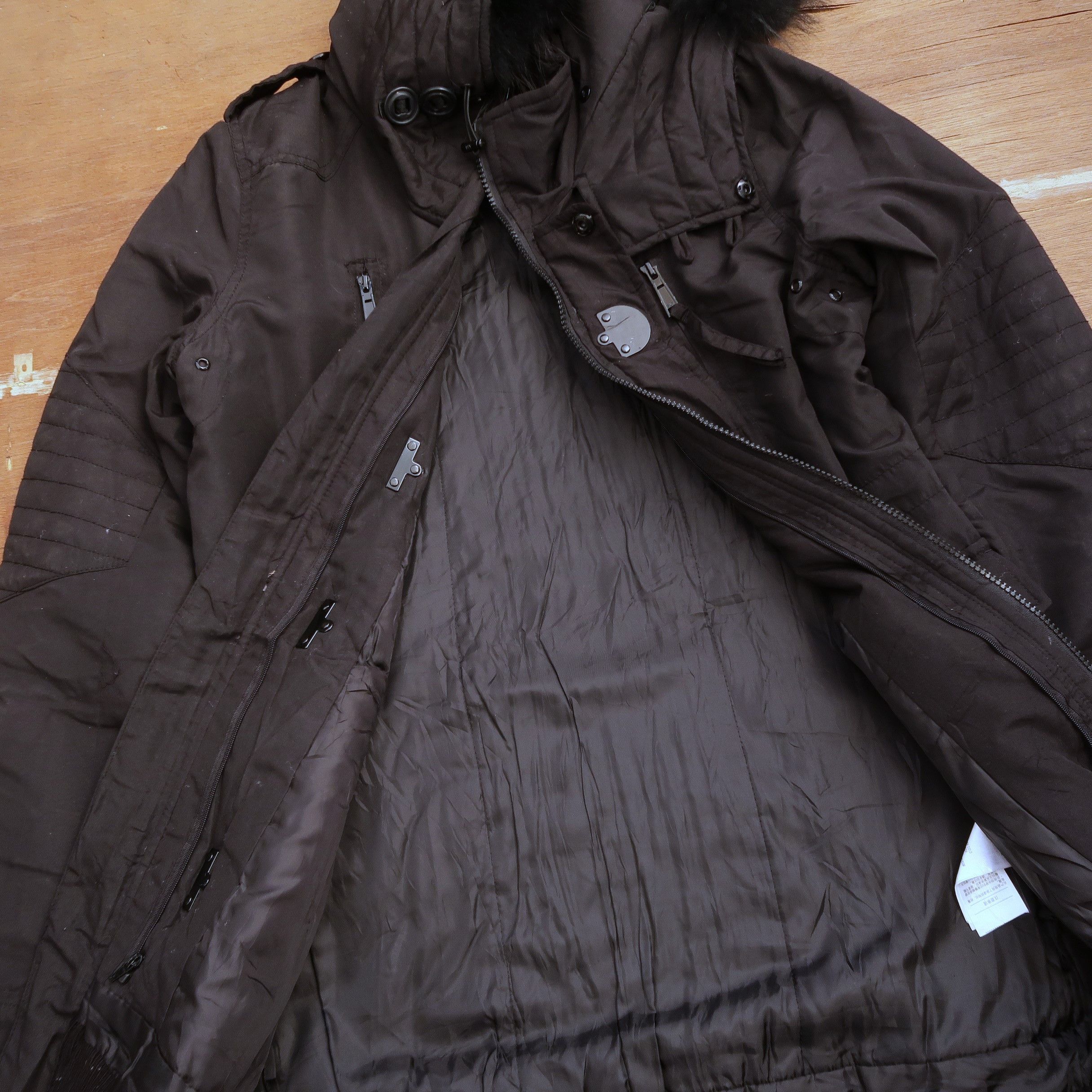 Le Grande Bleu (L.G.B.) 1990s LGB Le Grand Bleu Fur Coat Jacket Bondage SLY Size US M / EU 48-50 / 2 - 15 Thumbnail