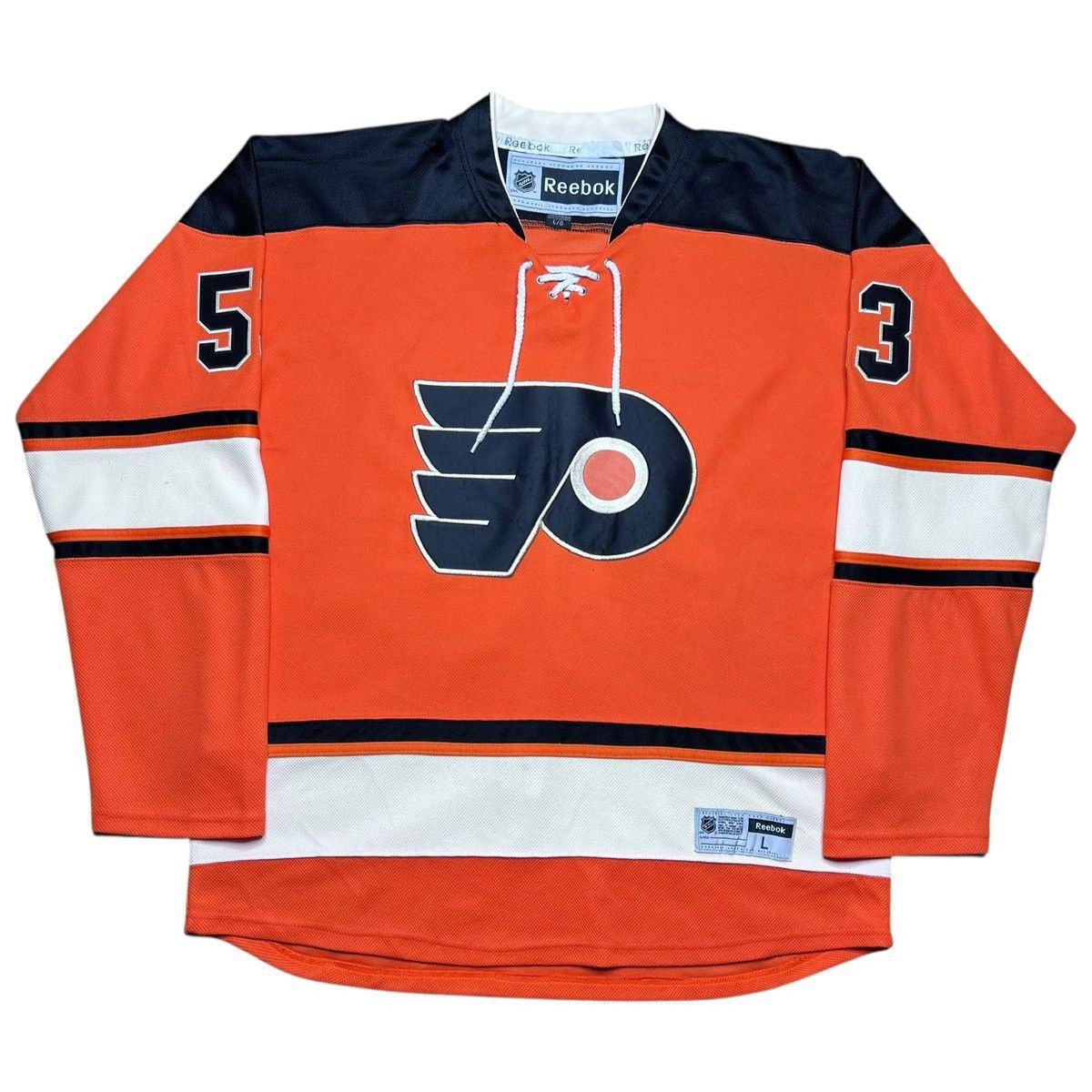 Reebok NHL Philadelphia Flyers Gotstisbehere Reebok AlternateJersey Size US L / EU 52-54 / 3 - 1 Thumbnail