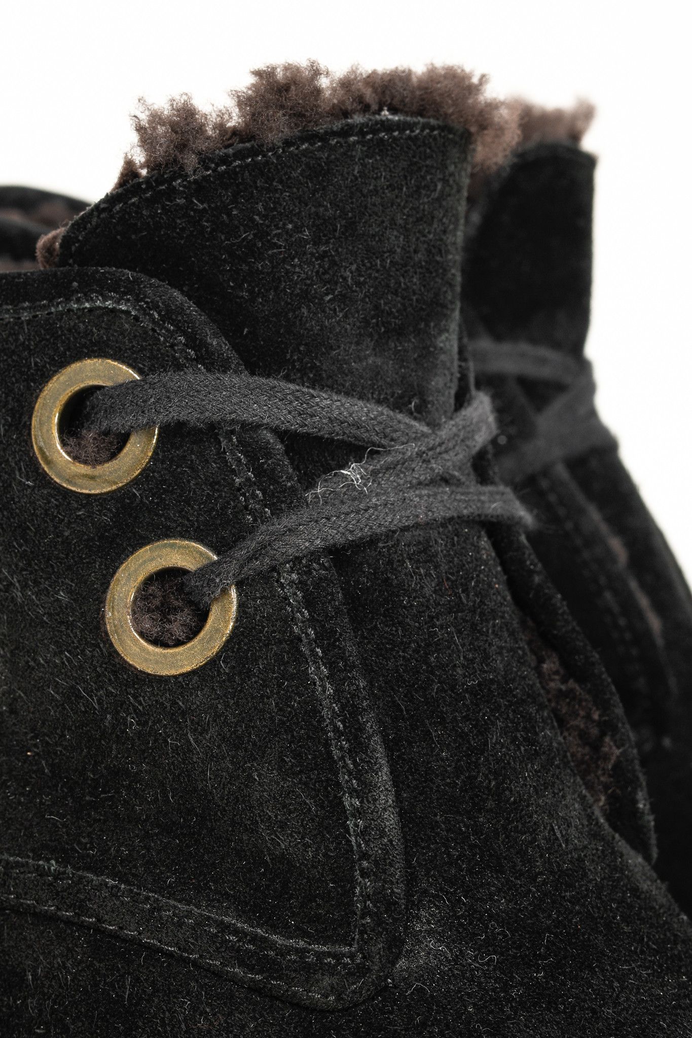 See by Chloe See by Chloe Ethel Shearling-Lined Suede Wedge Booties Size US 8.5 / IT 38.5 - 8 Thumbnail