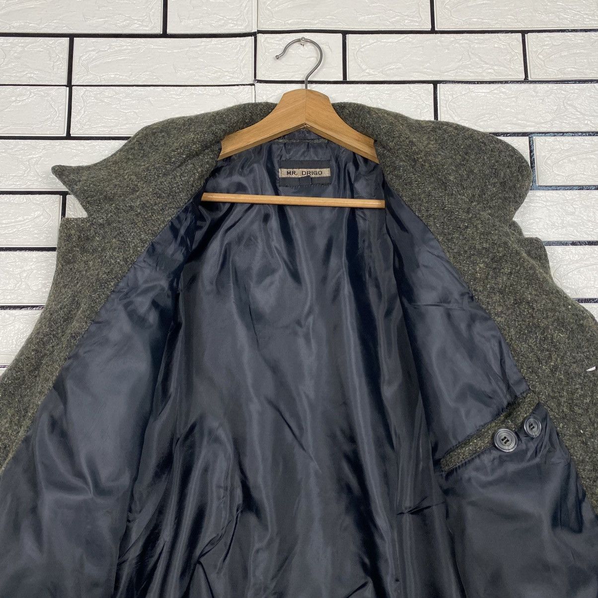 Vintage 📌Bondage Double Collar Wool Jacket Mr Drigo Issey Miyake Size US L / EU 52-54 / 3 - 16 Thumbnail