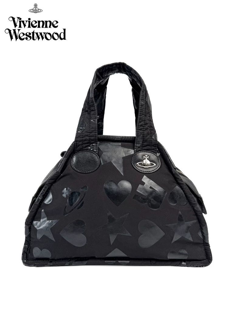 Vivienne Westwood Vivienne Westwood size os Black Starry Heart Bowling Bag Size ONE SIZE - 1 Thumbnail