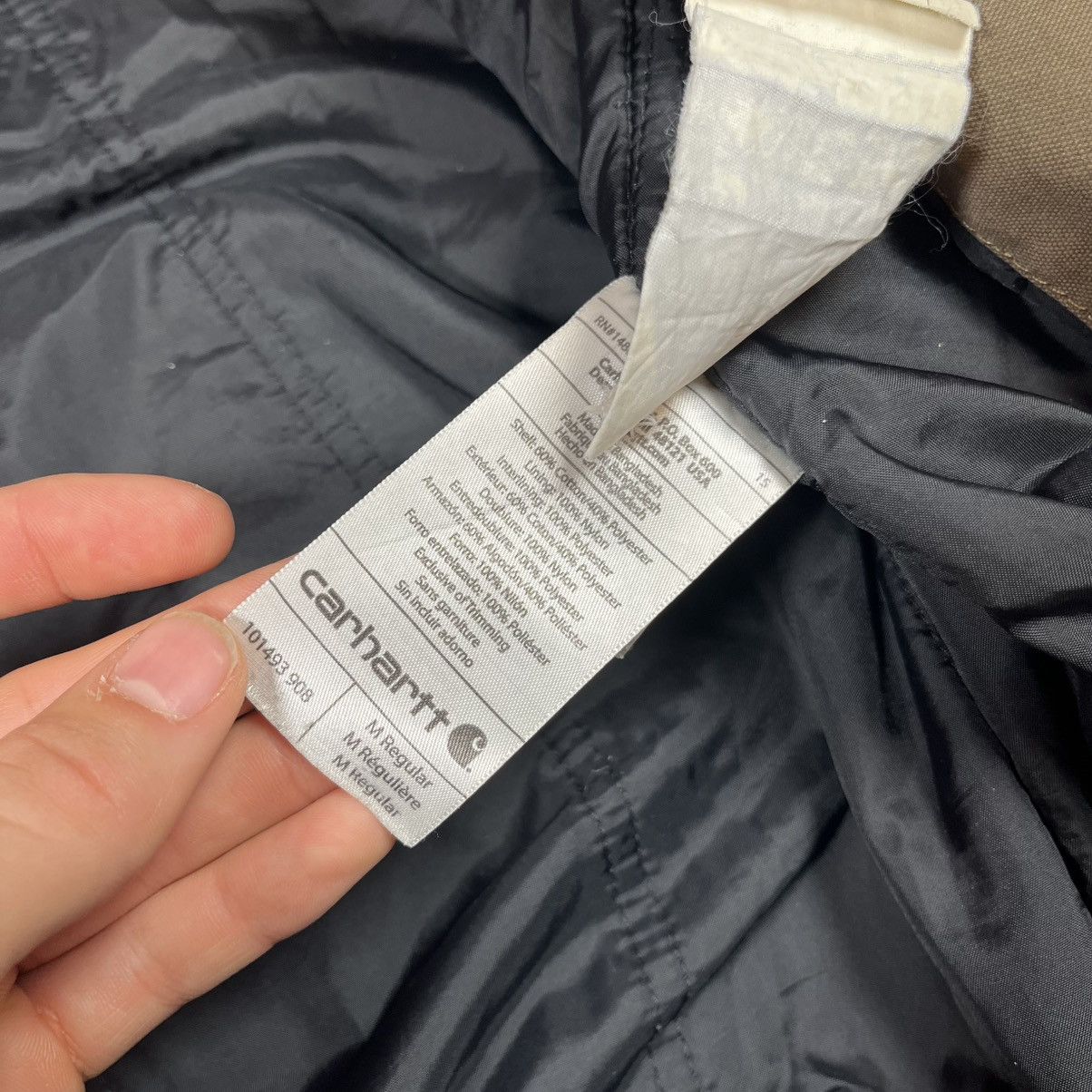 Carhartt Vintage Carhartt Hooded Quick Duck Jacket Thinsulate Size US L / EU 52-54 / 3 - 16 Thumbnail