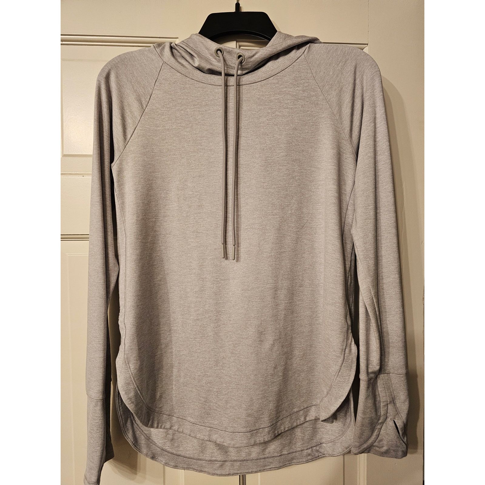 Athleta Athleta Pullover Hoodie: Gray Tops - Women's Size X-Small, Size XS / US 0-2 / IT 36-38 - 1 Thumbnail