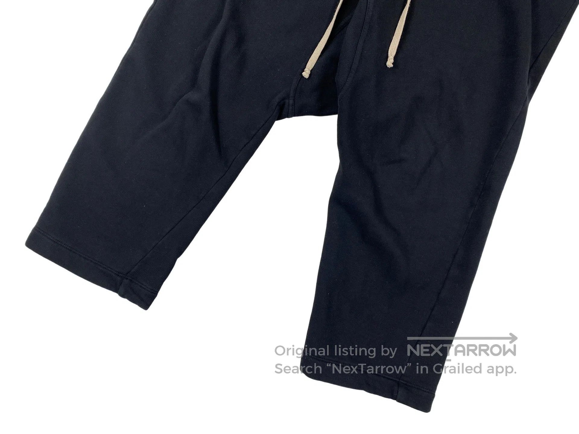 Rick Owens Rick Owens size XS Drawstring Seven-Quarter Trousers Size US 27 - 4 Thumbnail