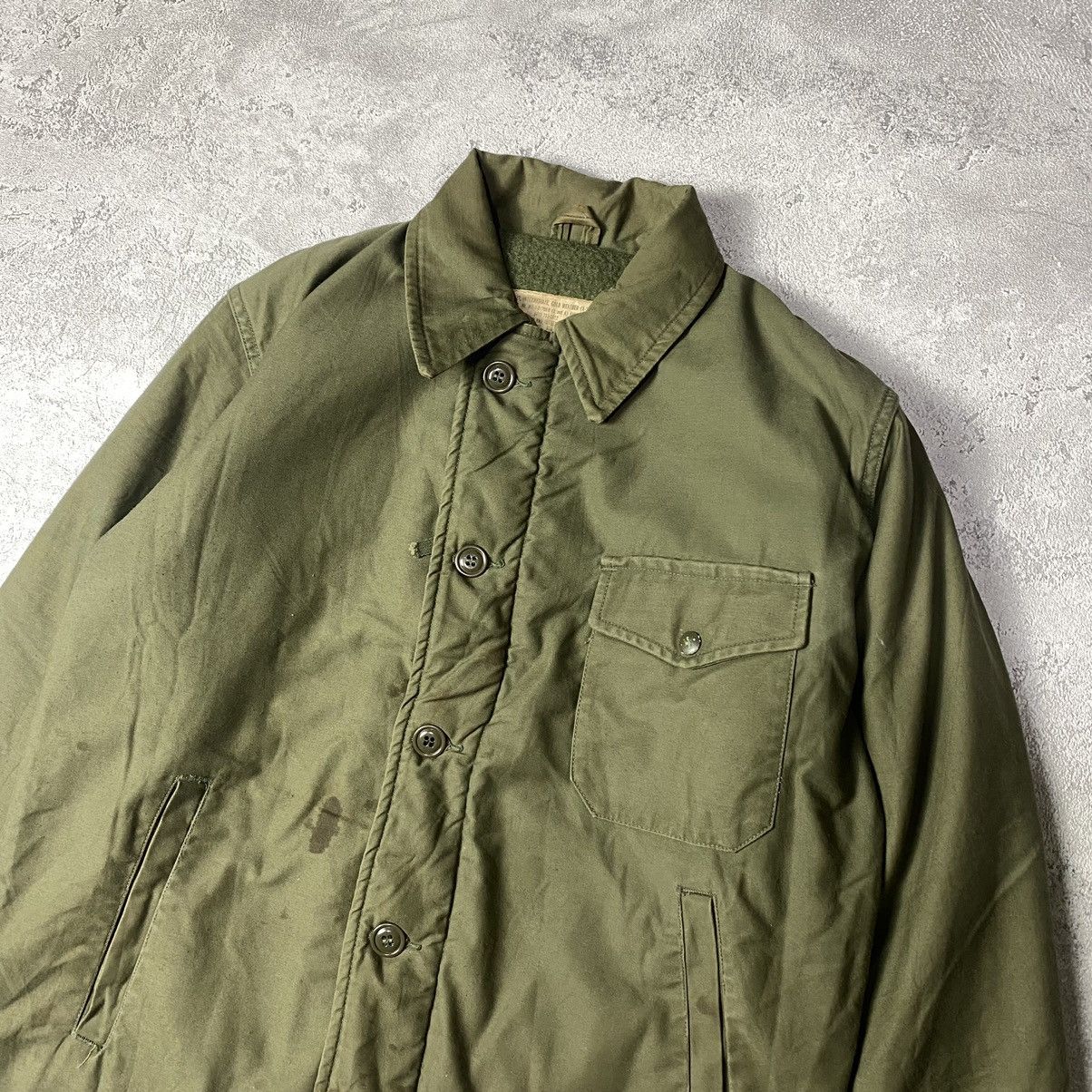 Vintage 70s A2 jacket us navy deck jacket