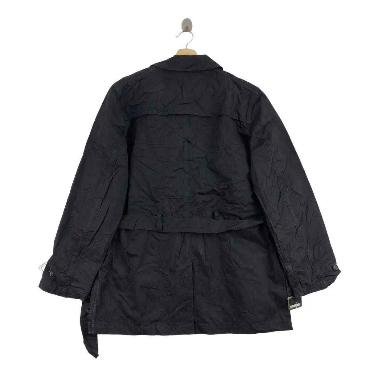 Takeo Kikuchi Vtg TAKEO KIKUCHI JAPAN Minimalist Peacoat Trench Coat Size L / US 10 / IT 46 - 5 Thumbnail