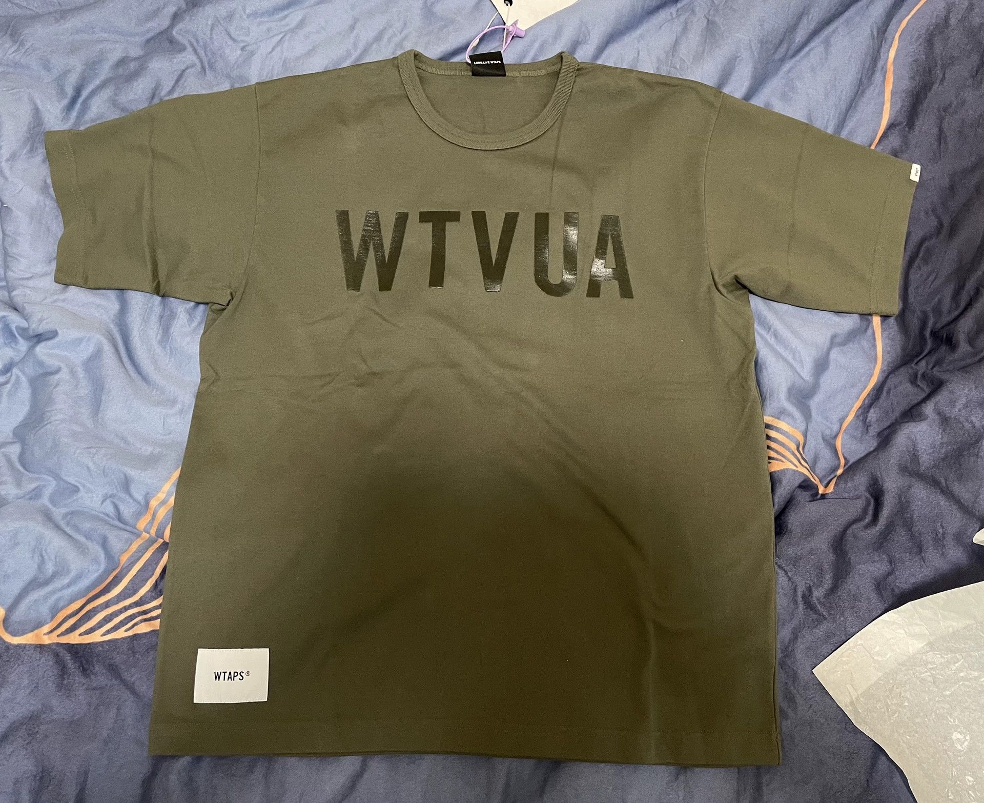 Wtaps WTAPS 18SS Unusual Reflective Printed Logo TEE S Size US S / EU 44-46 / 1 - 1 Thumbnail