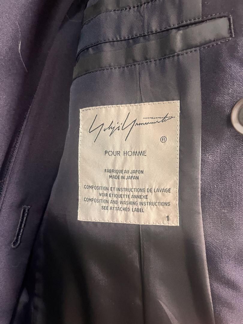 Yohji Yamamoto Yohji Yamamoto POUR HOMME 20SS doctor jacket Size US M / EU 48-50 / 2 - 4 Thumbnail