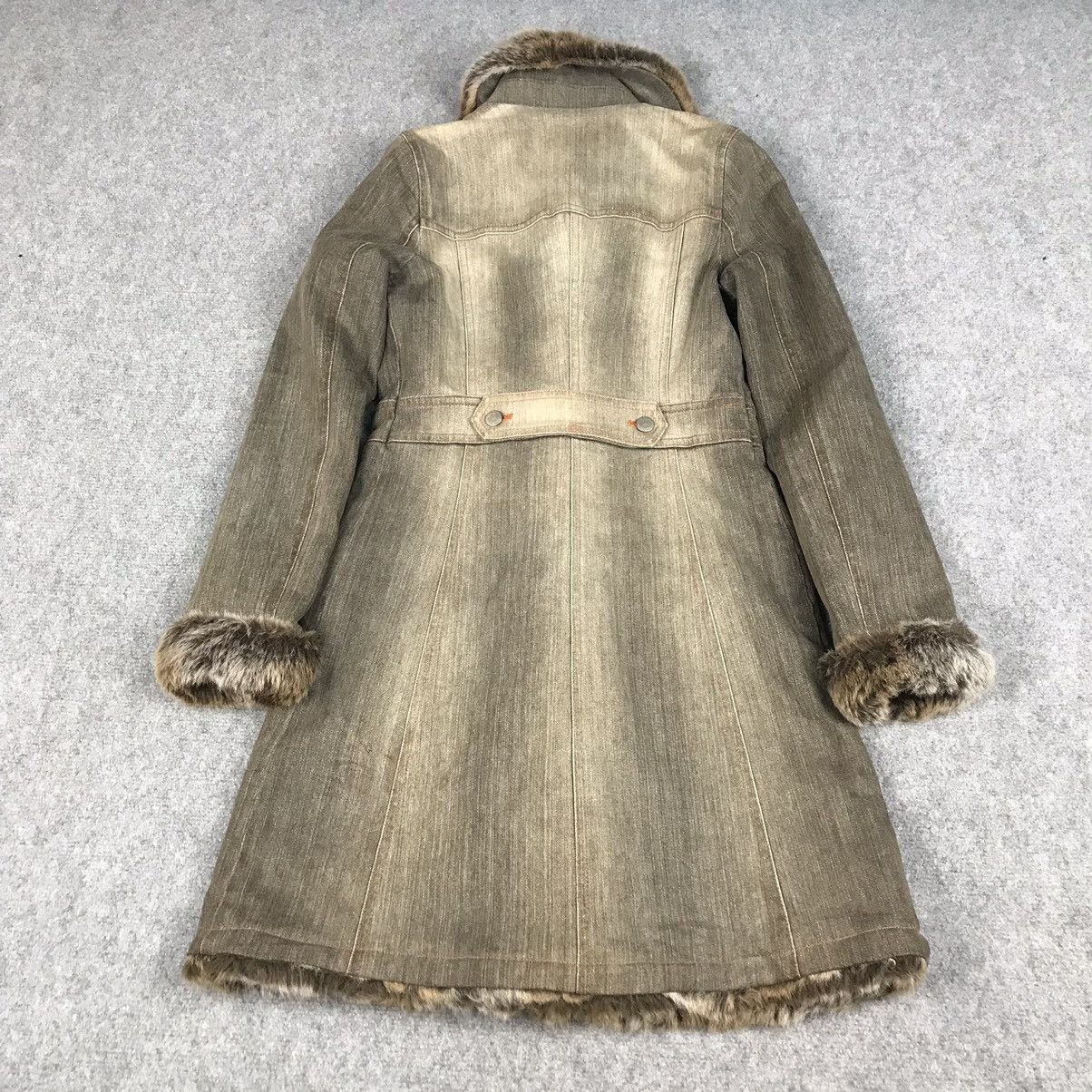 Burberry BURBERRY DENIM FUR STYLE LONG JACKET Size XS / US 0-2 / IT 36-38 - 9 Thumbnail