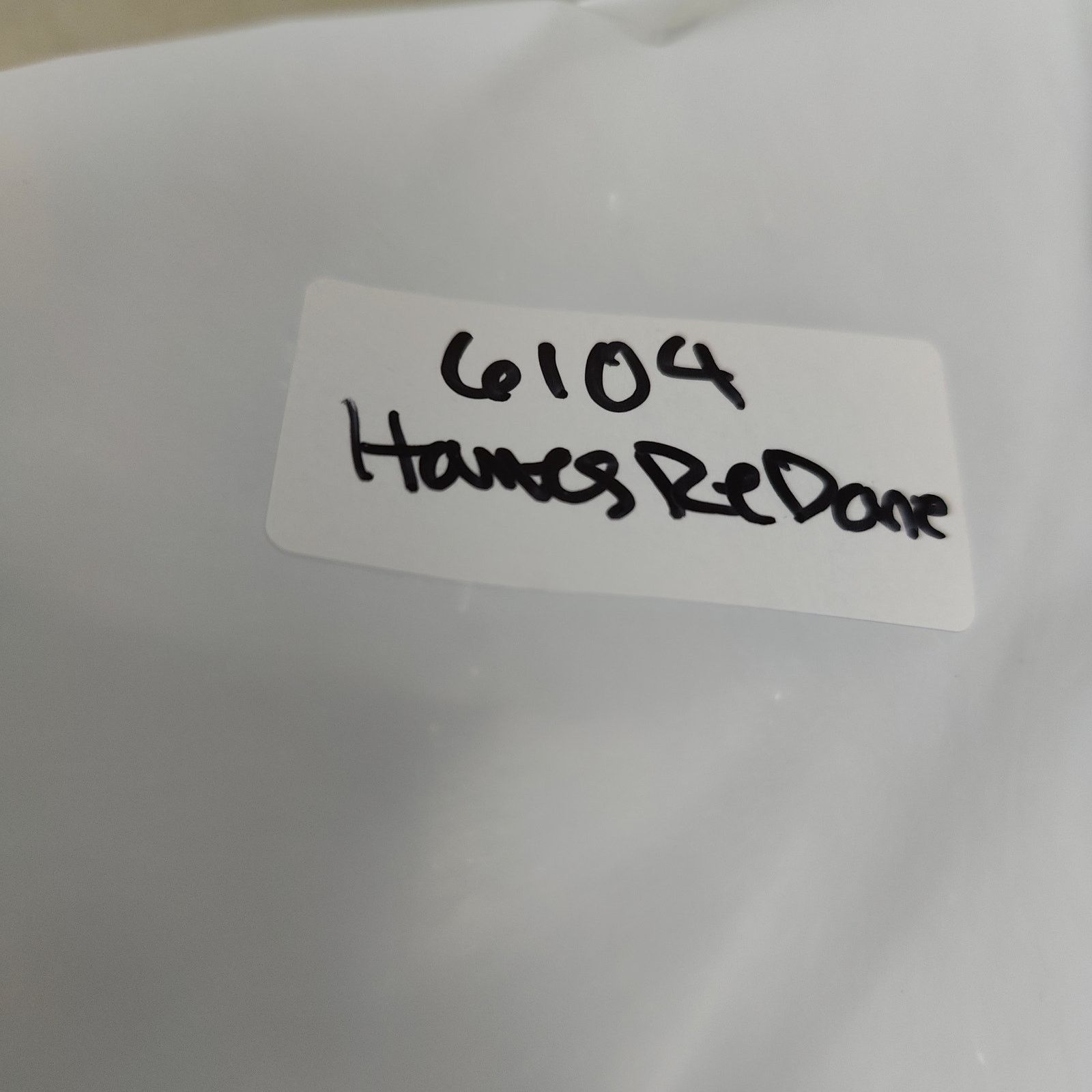 RE/DONE Re/Done Hanes Mock Neck Top Womens Small White Cotton Size S / US 4 / IT 40 - 6 Thumbnail
