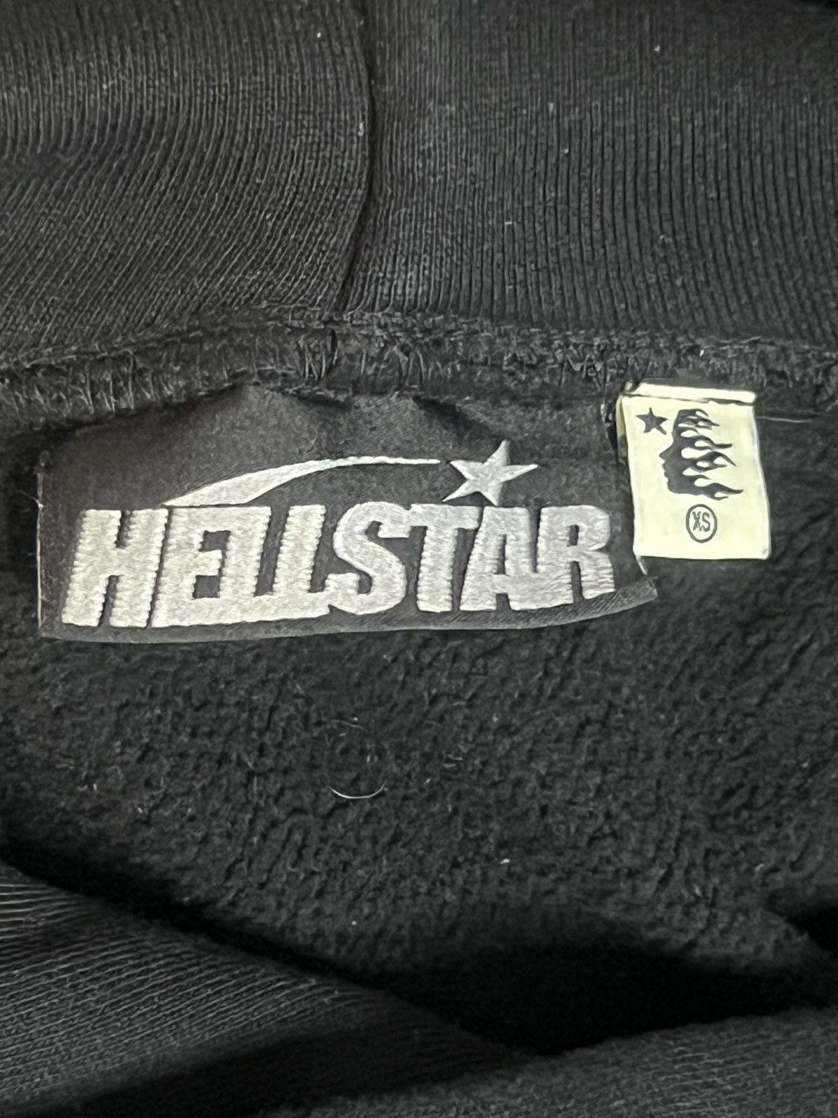 HELLSTAR Hellstar Sports Hoodie Jet Black Size US S / EU 44-46 / 1 - 8 Thumbnail