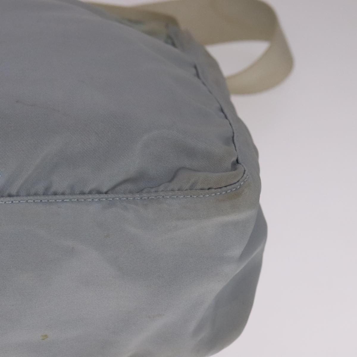 Prada PRADA Shoulder Bag Nylon Light Blue Gray Silver Size ONE SIZE - 14 Thumbnail