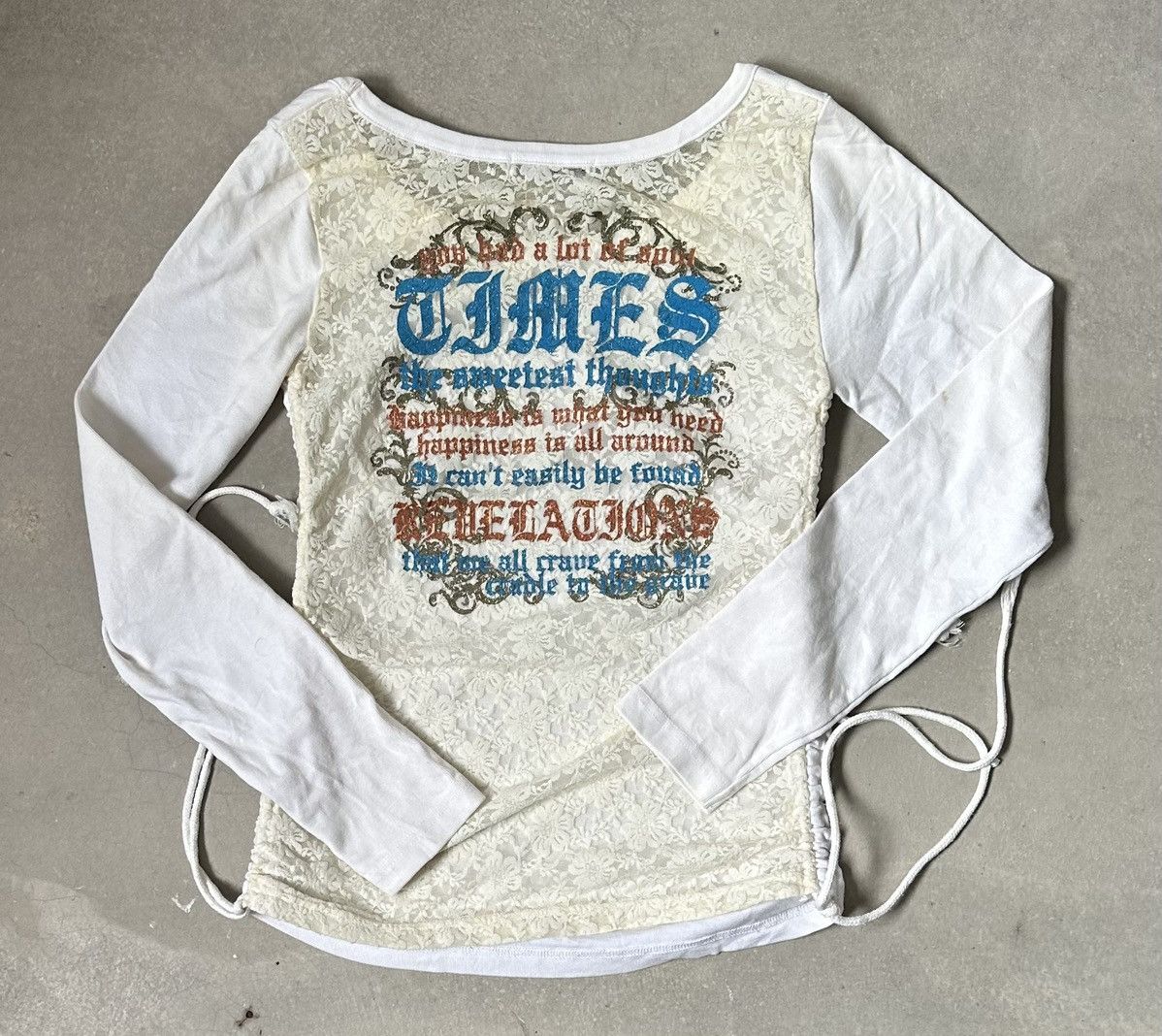 Japanese Brand VINTAGE J.K.G JAPAN POEMS TEE Size US S / EU 44-46 / 1 - 1 Thumbnail