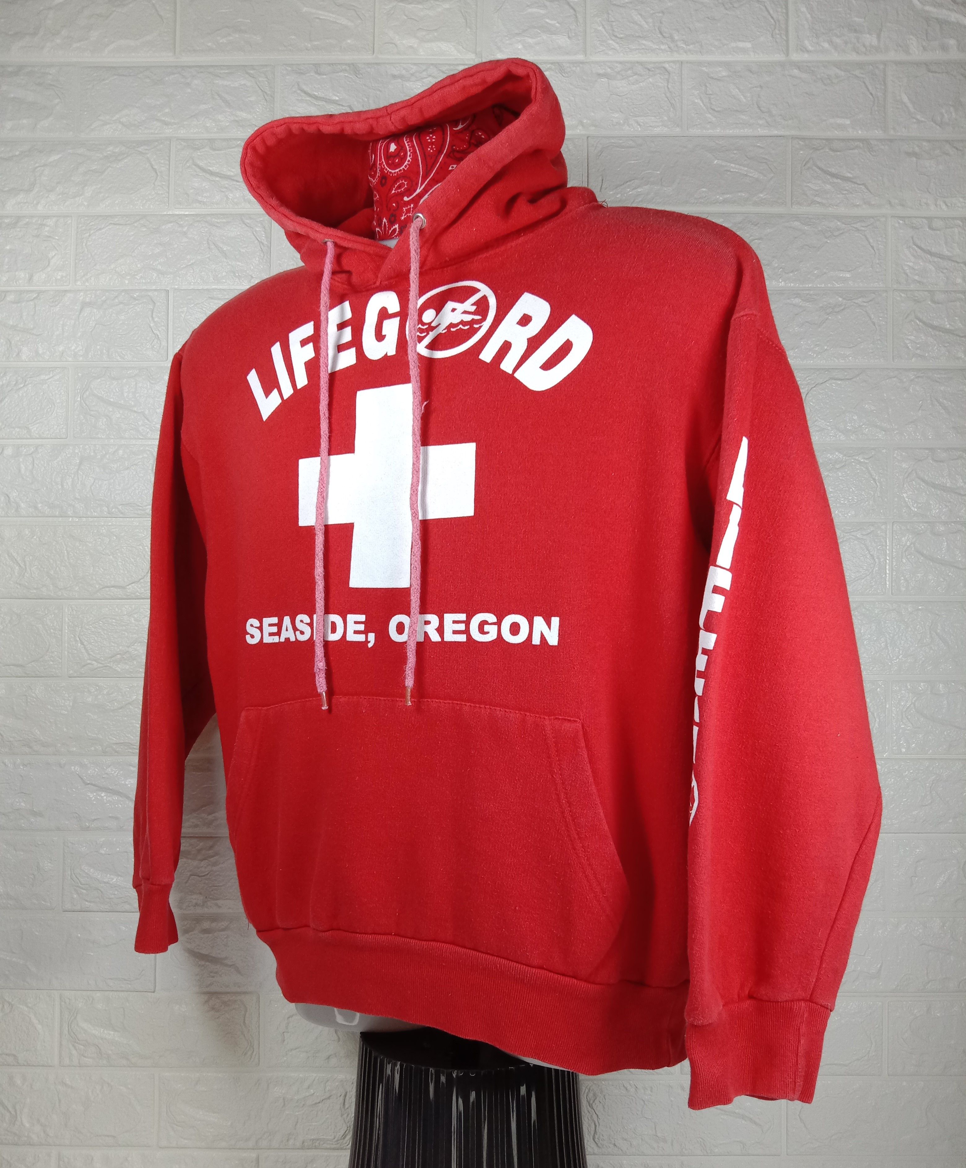 Vintage Vintage Lifeguard Seaside Oregon Hoodie Sweatshirt Size US S / EU 44-46 / 1 - 3 Thumbnail