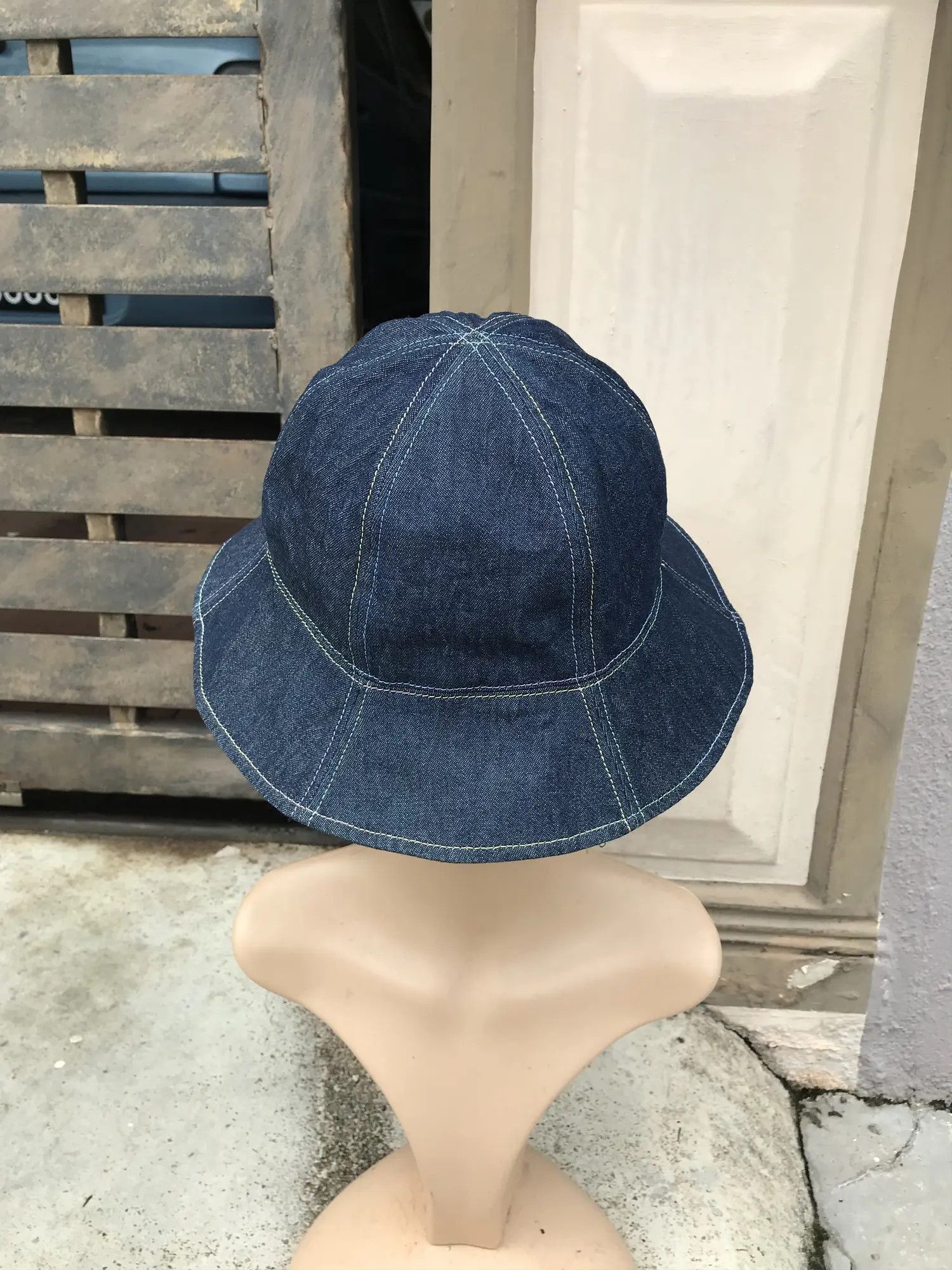 Kansai Yamamoto Kansai Denim Hat Size ONE SIZE - 8 Thumbnail