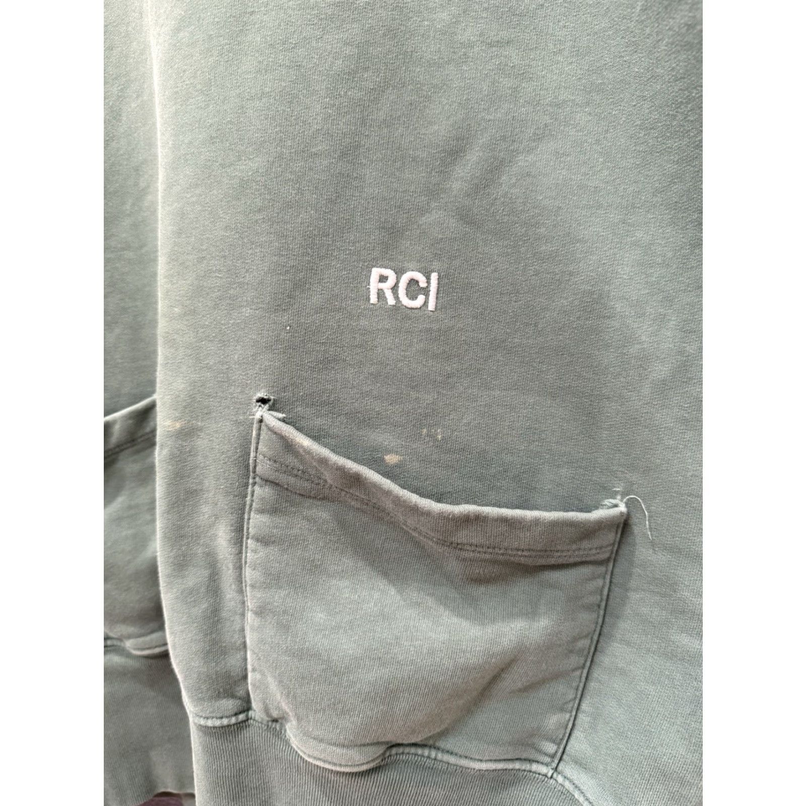 Levi's Levi’s Reese Cooper Hoodie Men’s Size M Green Cotton Embroidered Pullover Size US M / EU 48-50 / 2 - 5 Thumbnail